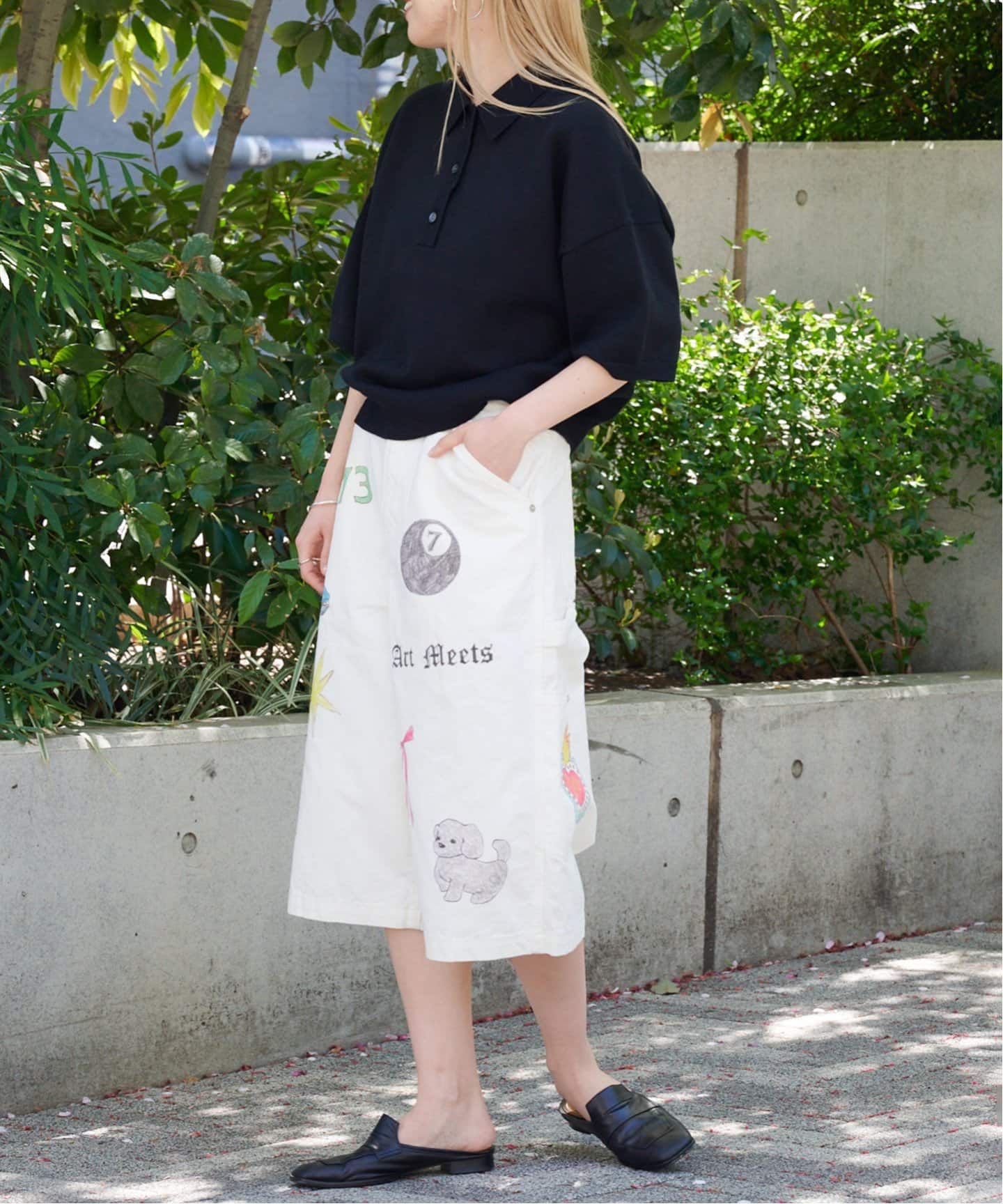 OUTDOOR PRODUCTS / ULTライトダックセレモニーパンツ outdoor products ULT ライトダックセレモニーパンツ ペイント