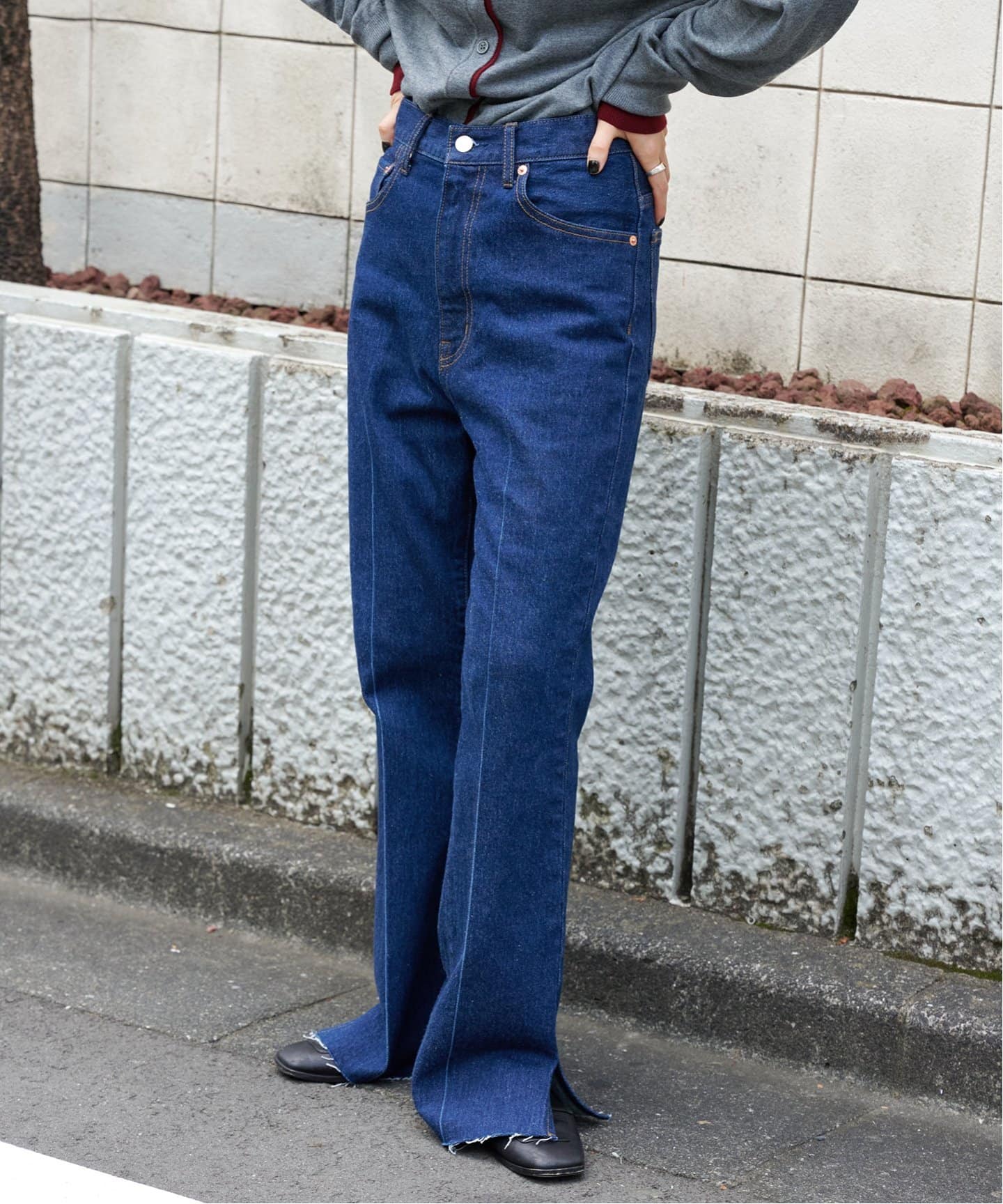 最終値下げ　タイトブースプロダクション　デニムパンツ　ライトブルー　S DENIM BALLOON PANTS - TIGHTBOOTH® タイトブース オフィシャル