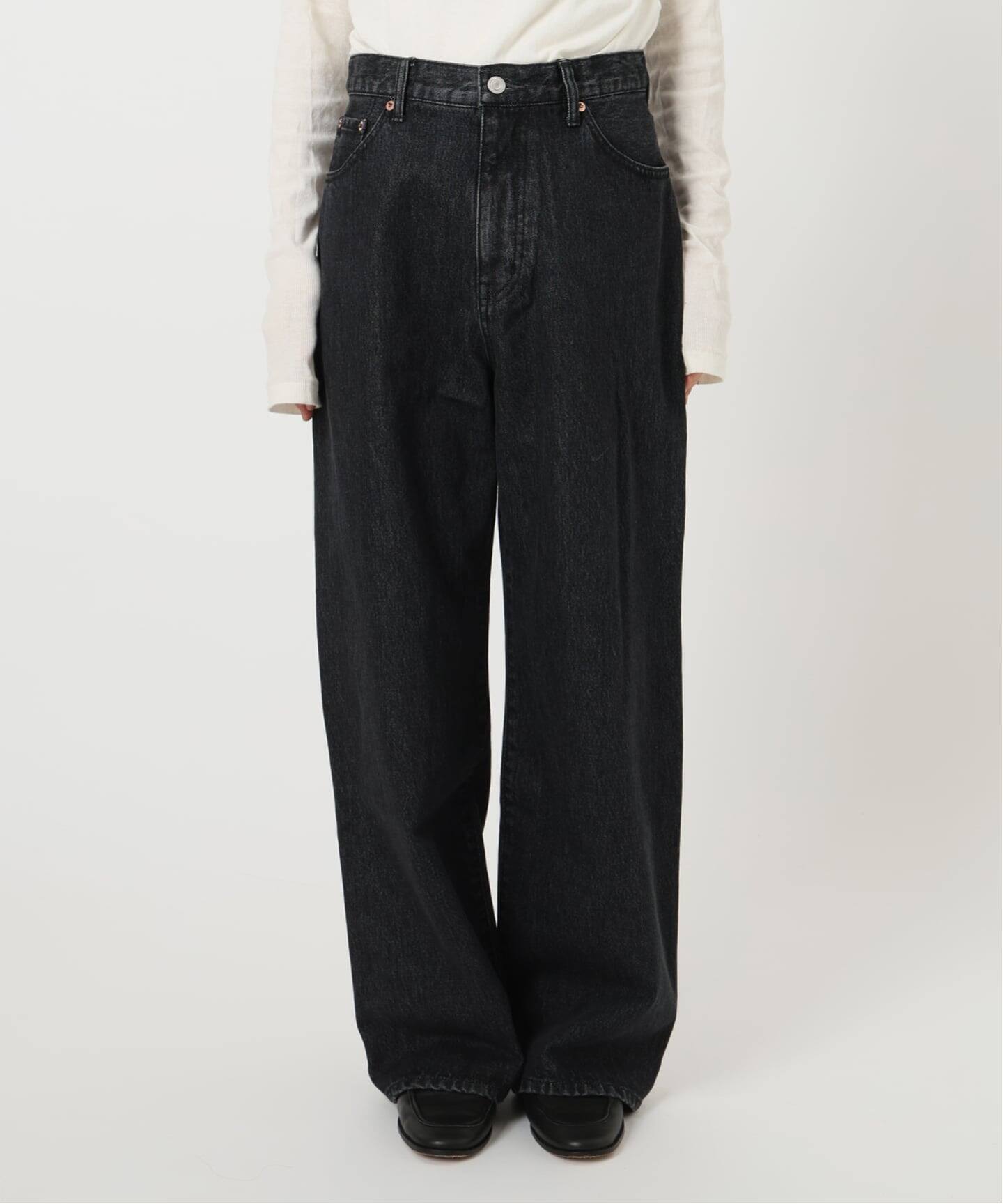 ULTデニムハイライズルーズ5PKT（デニムパンツ・ジーンズ）｜OUTDOOR