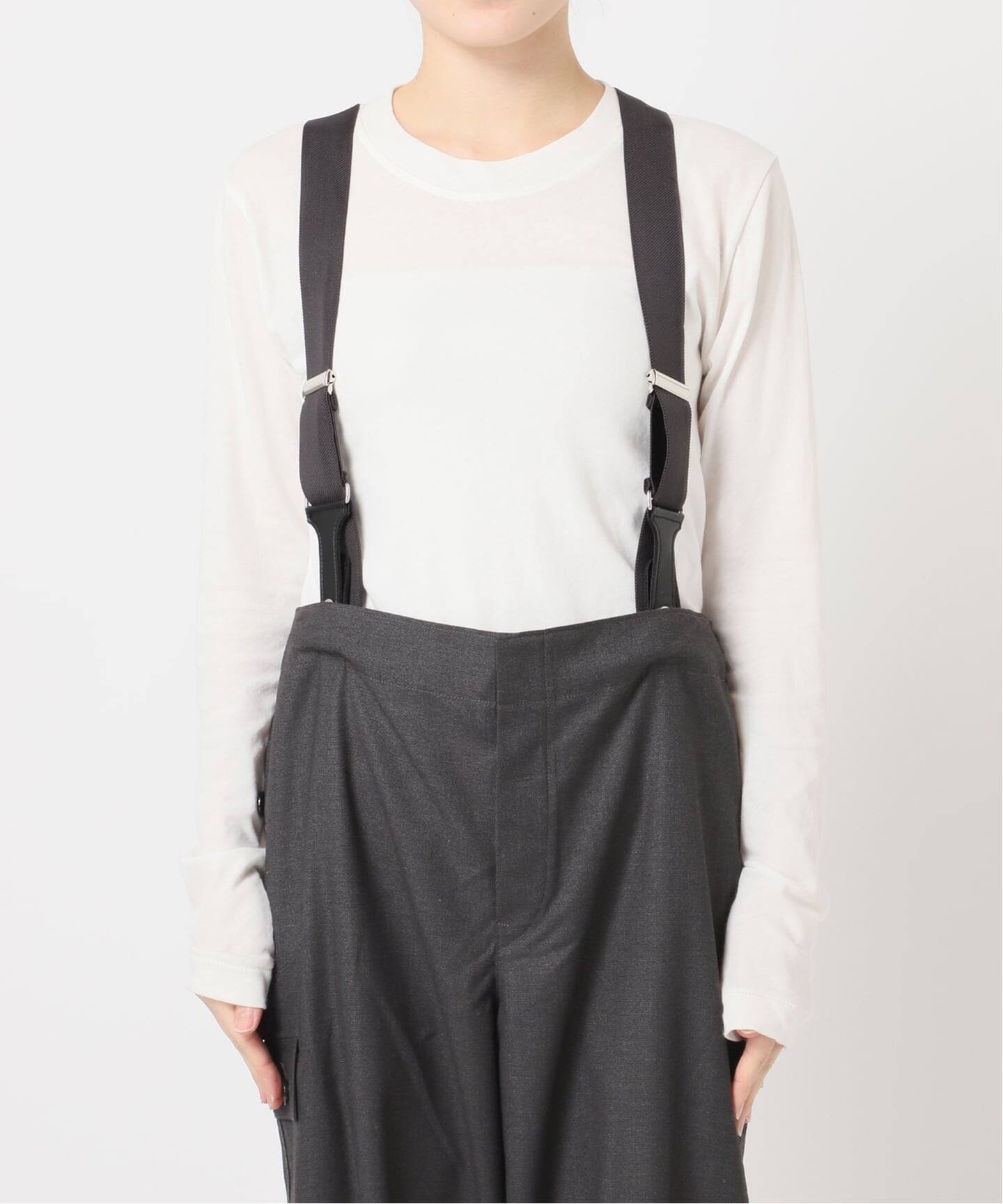 IORE イオレ SUSPENDERS PANTS グレー 36 IORE イオレ SUSPENDERS PANTS グレー 36 IORE イオレ