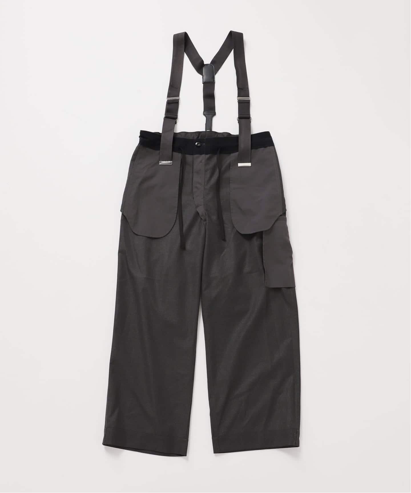 完売品　二宮こずえ× OUTDOOR PRODUCTSコラボパンツ Cozue Ninomiya EX suspender pants（スラックス）｜OUTDOOR PRODUCTS