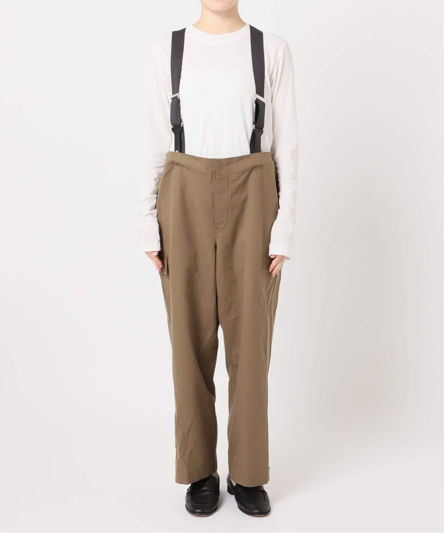 Cozue Ninomiya EX suspender pants（スラックス）｜OUTDOOR PRODUCTS