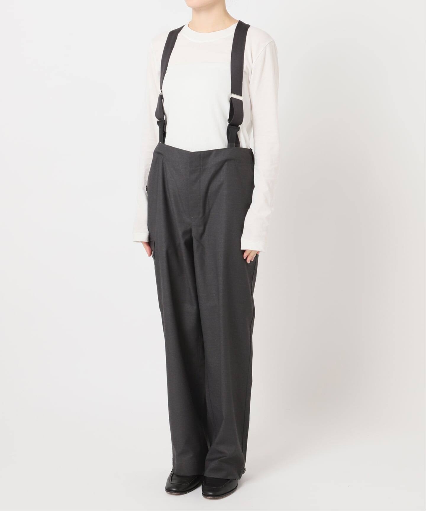 新品未使用【HOWIE】 SUSPENDER PANTS ≪追加 予約≫Cozue Ninomiya EX suspender pants（スラックス