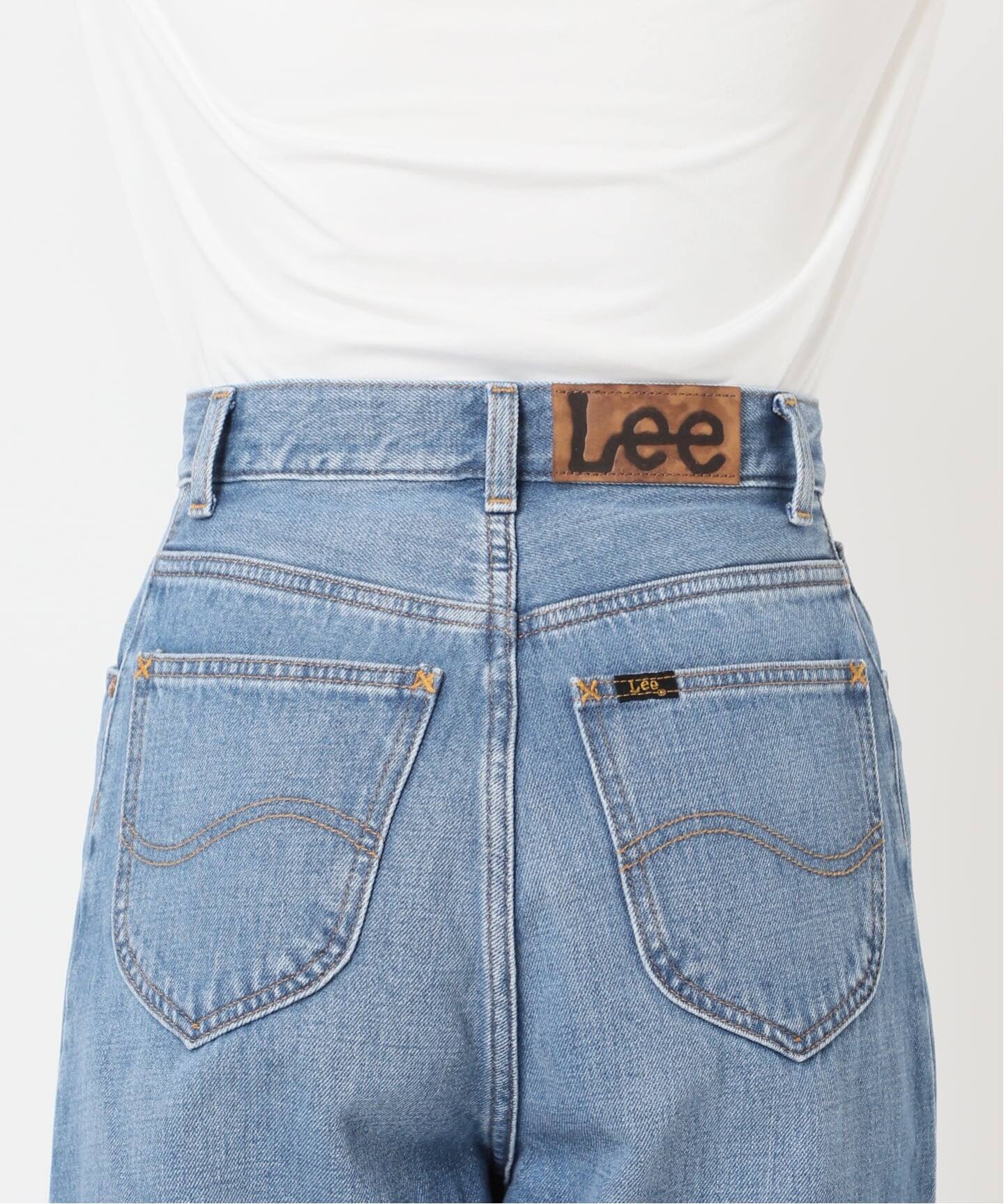 新色追加 LEE 別注ハイウエストルーズデニム（デニムパンツ・ジーンズ