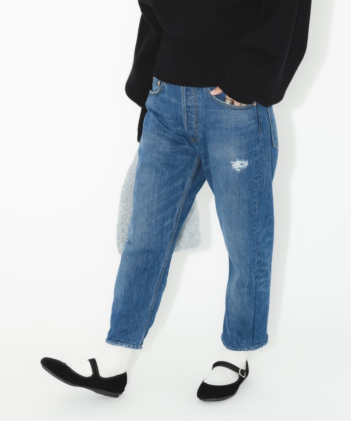 Bonum ボナム テーパード 5ポケット デニムパンツ ジーンズ テーパードデニム5ポケットパンツ（デニムパンツ・ジーンズ