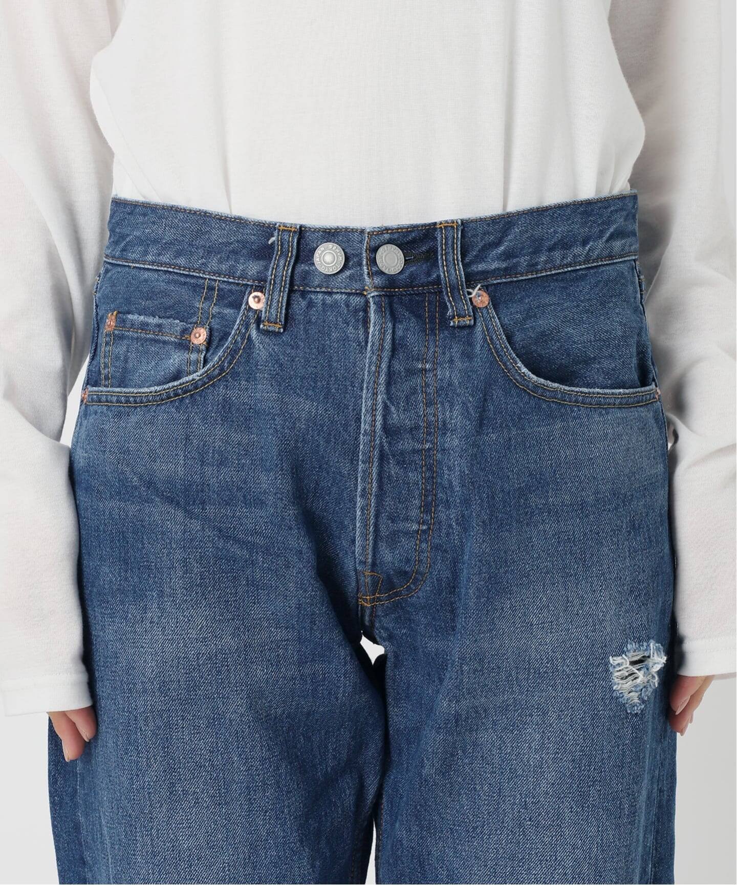 テーパードデニム5ポケットパンツ（デニムパンツ・ジーンズ