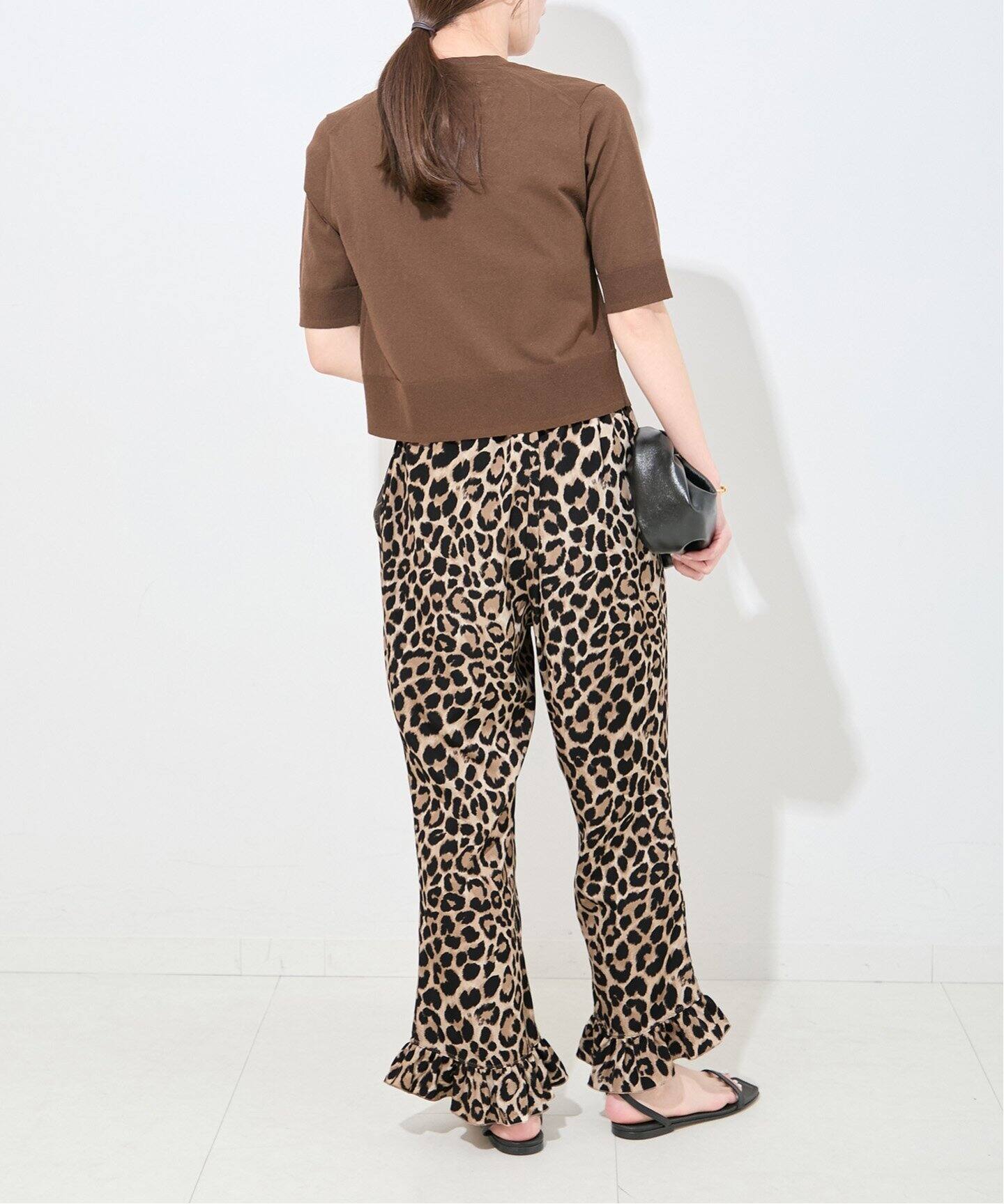 追加》レオパードフリルパンツ（その他パンツ）｜Bonum（ボナム）の