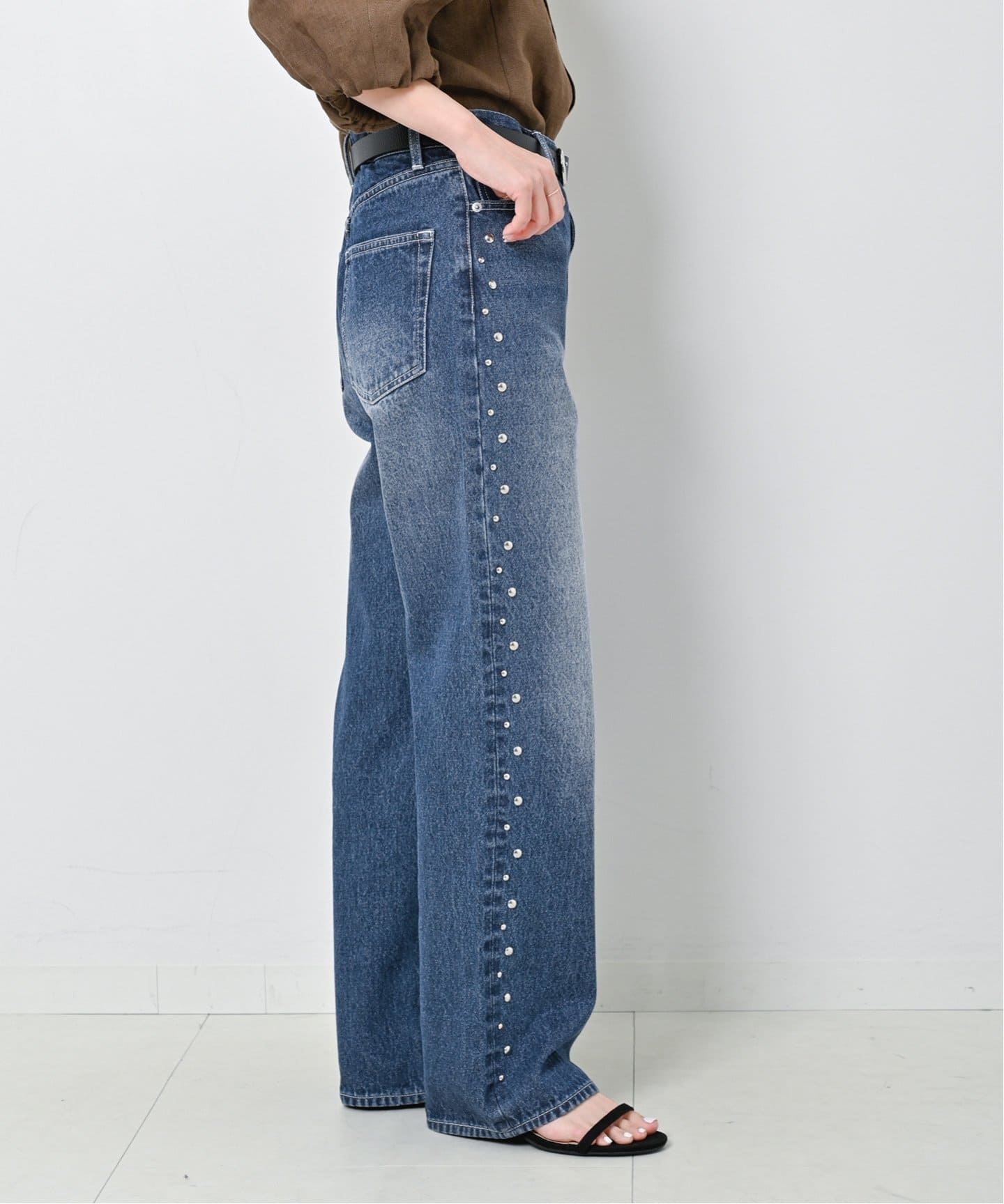 Bonum ボナム フロントタックワイドパンツ デニム Bonum｜今すぐ買える！DENIMアイテムまとめ｜Bonum（）｜ブログ