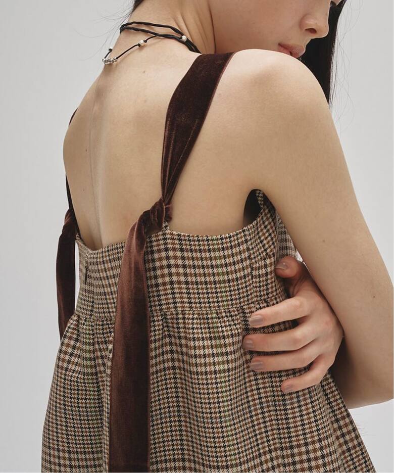 TODAYFUL Check Wide Combinaison（サロペット／オーバーオール 