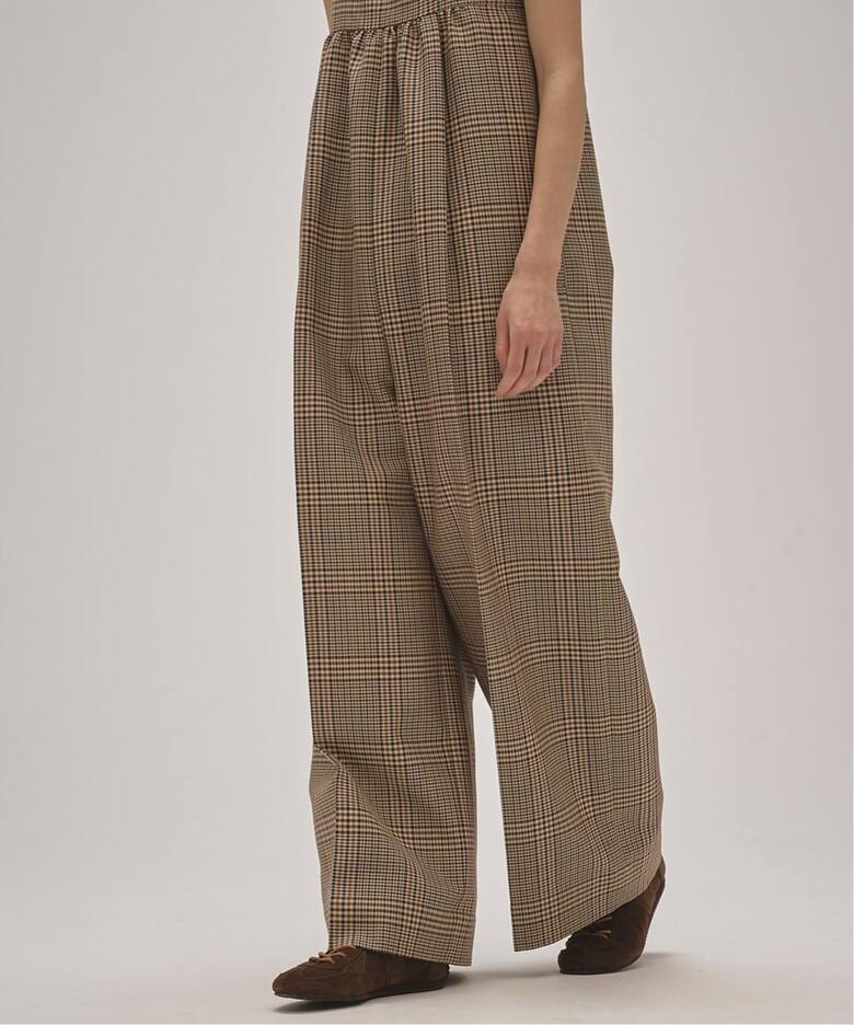 TODAYFUL Check Wide Combinaison（サロペット／オーバーオール