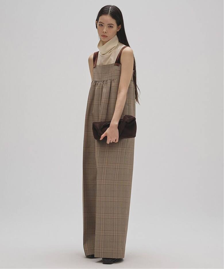 TODAYFUL Check Wide Combinaison（サロペット／オーバーオール 