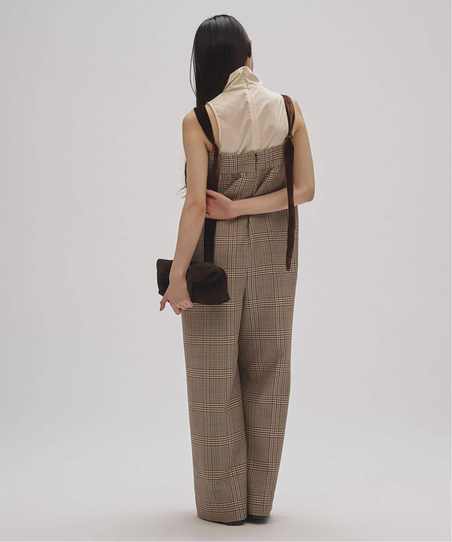 TODAYFUL Check Wide Combinaison（サロペット／オーバーオール