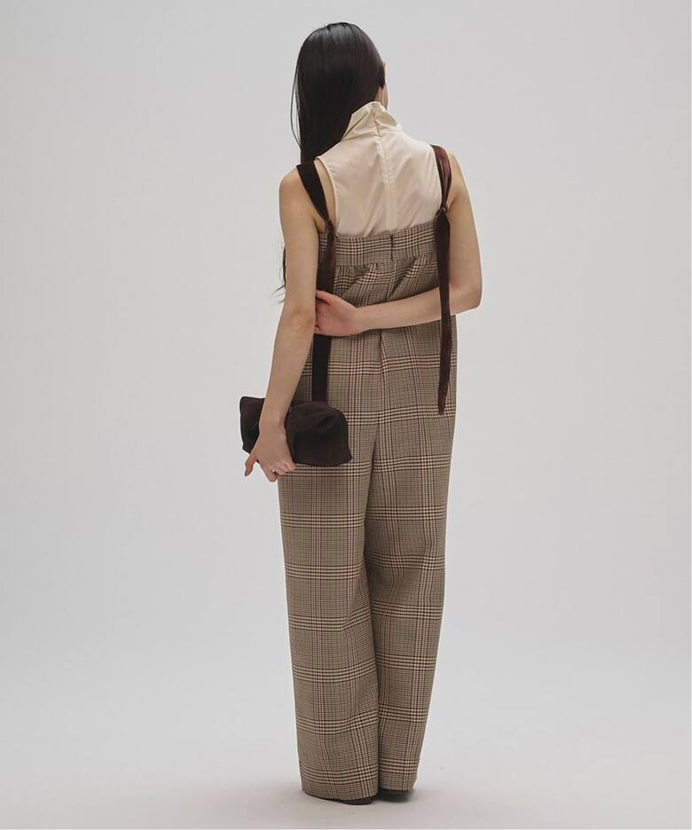 TODAYFUL Check Wide Combinaison（サロペット／オーバーオール 