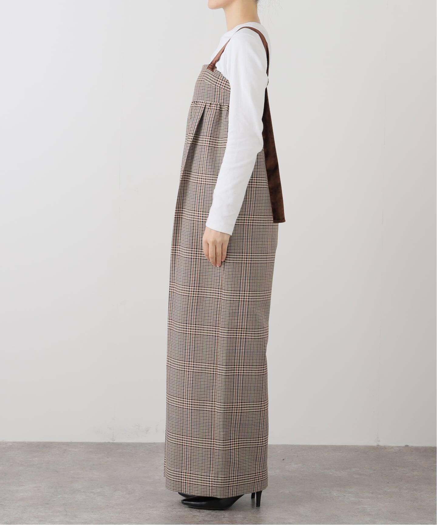 TODAYFUL Check Wide Combinaison（サロペット／オーバーオール