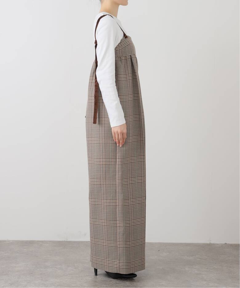 TODAYFUL Check Wide Combinaison（サロペット／オーバーオール 