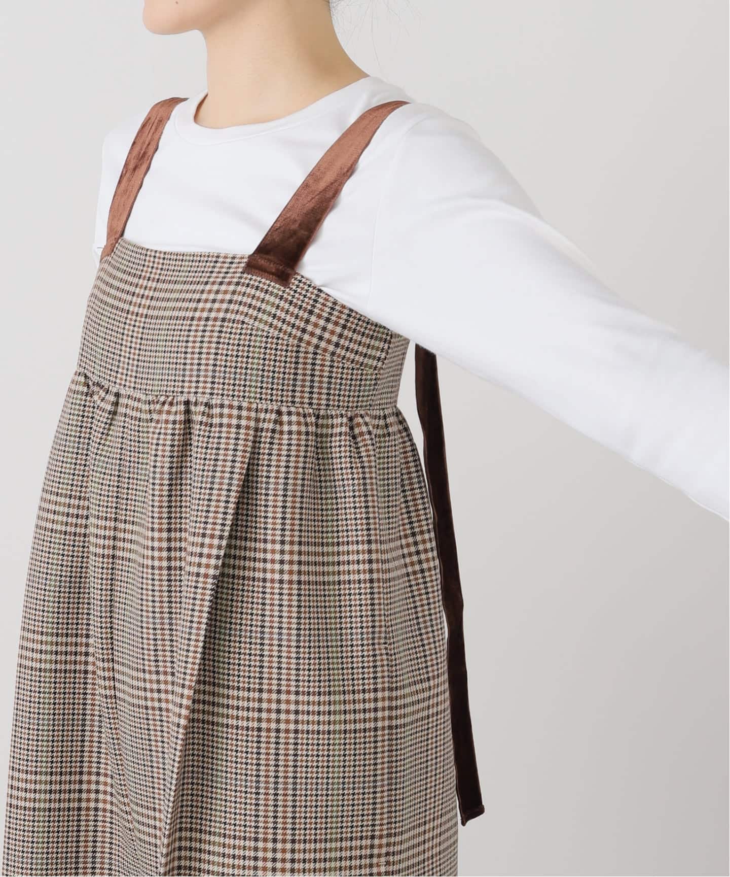 サロペット・オーバーオール・オールインワン TODAYFUL check wide conbinaison Check Wide Combinaison（つなぎ/オールインワン）｜TODAYFUL