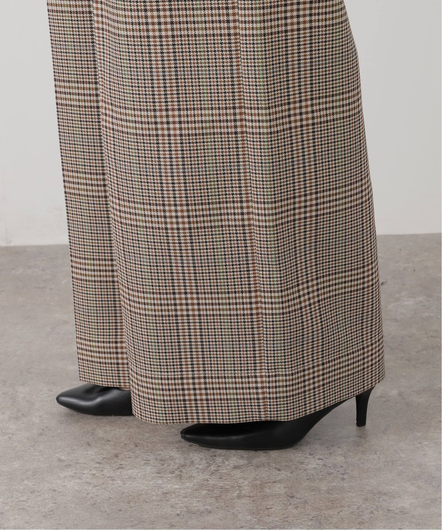 TODAYFUL Check Wide Combinaison（サロペット／オーバーオール