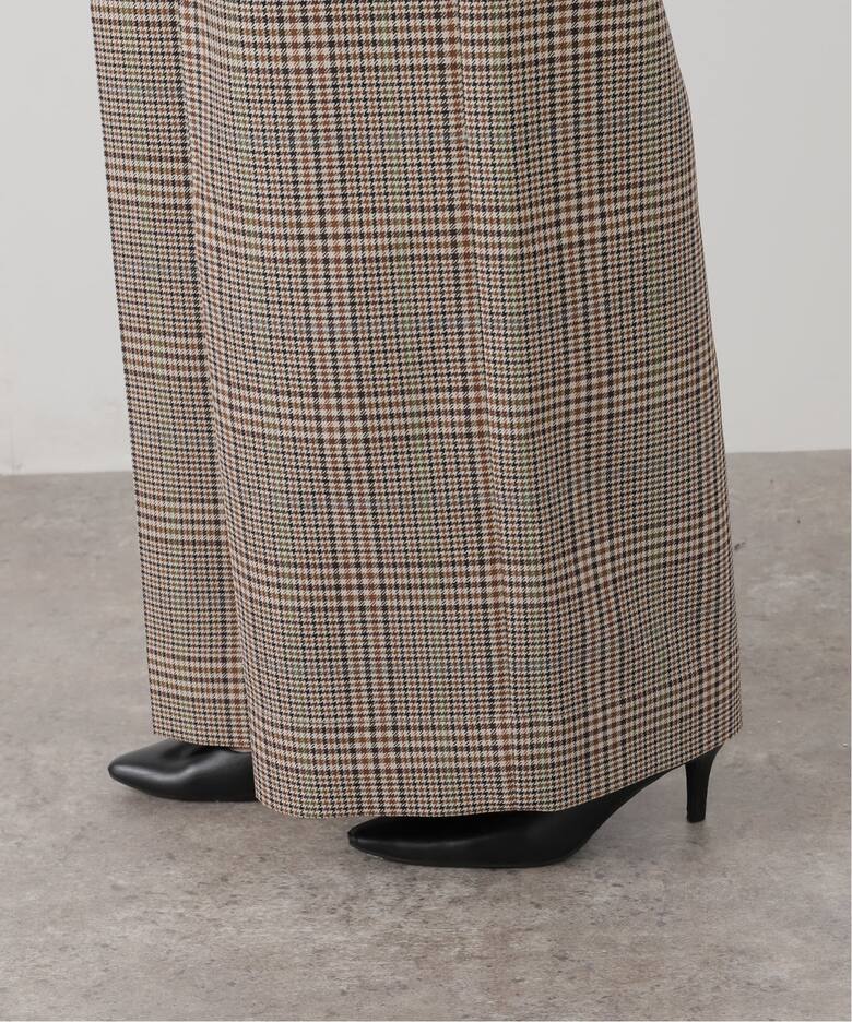 TODAYFUL Check Wide Combinaison（サロペット／オーバーオール 