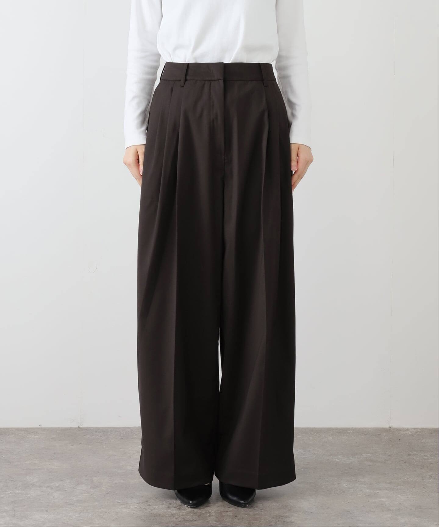 TODAYFUL Lightweight Tuck Trousers 12520704（スラックス）｜BOICE