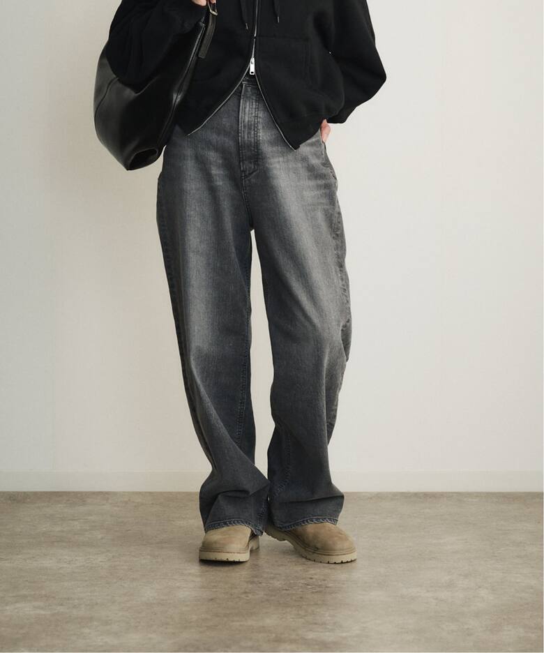 YANUK JOAN ルーズストレート 57142229 ULG（デニムパンツ・ジーンズ  