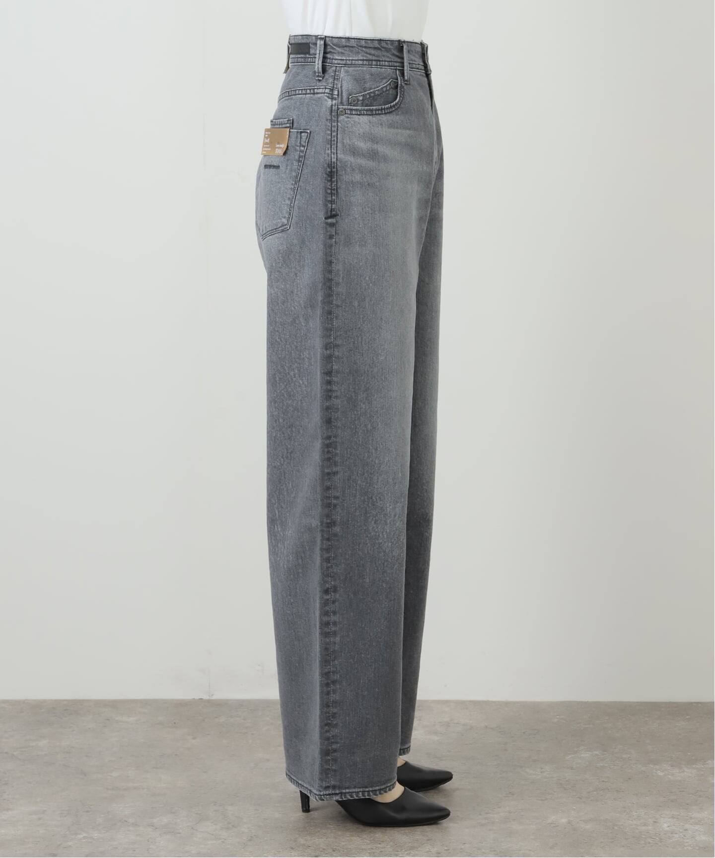 YANUK JOAN ルーズストレート 57142229 ULG（デニムパンツ・ジーンズ