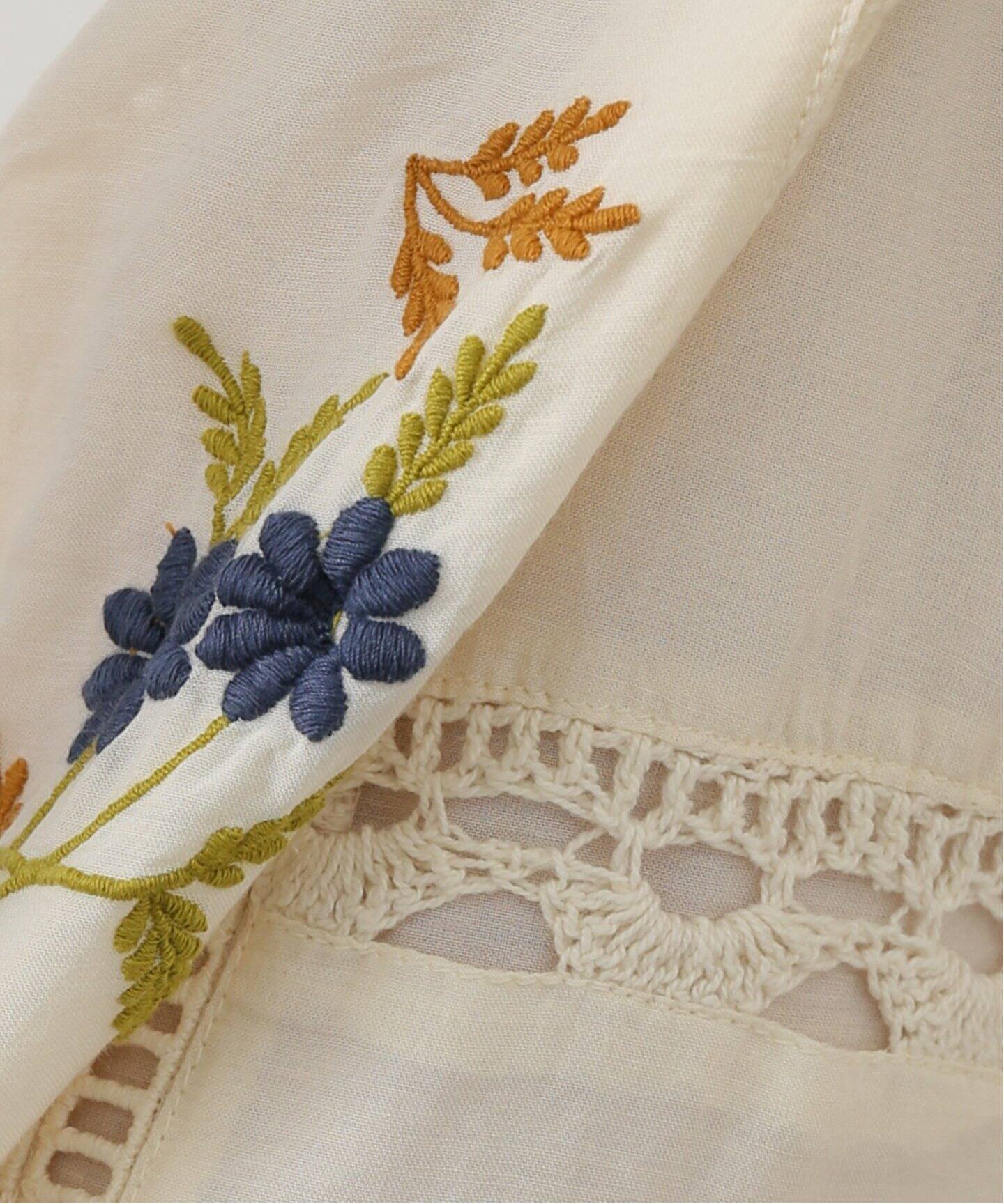 TODAYFUL Embroidery Patchwork Trousers（その他パンツ