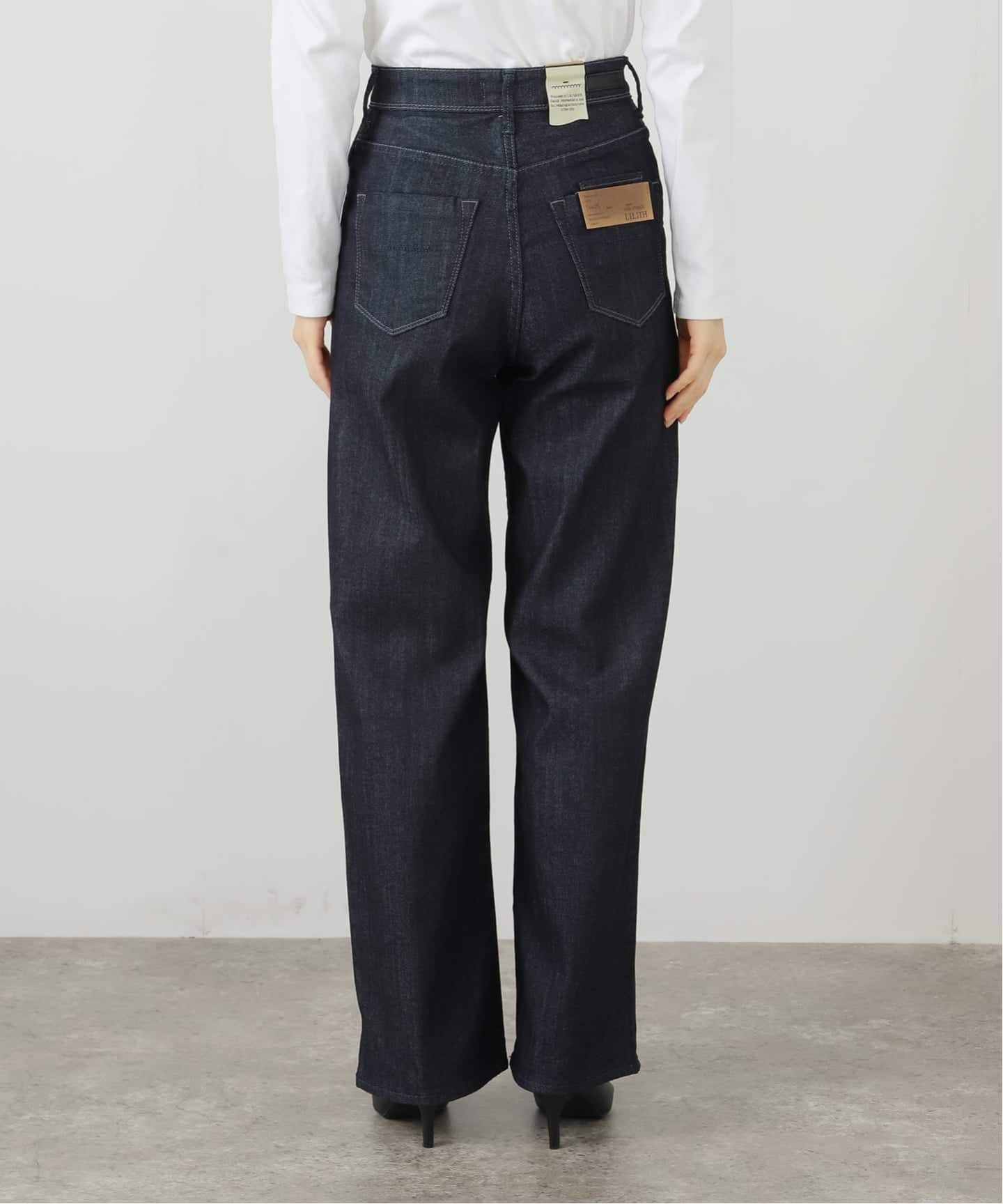 YANUK LILITH ワイドストレート 57153077 OWI（デニムパンツ
