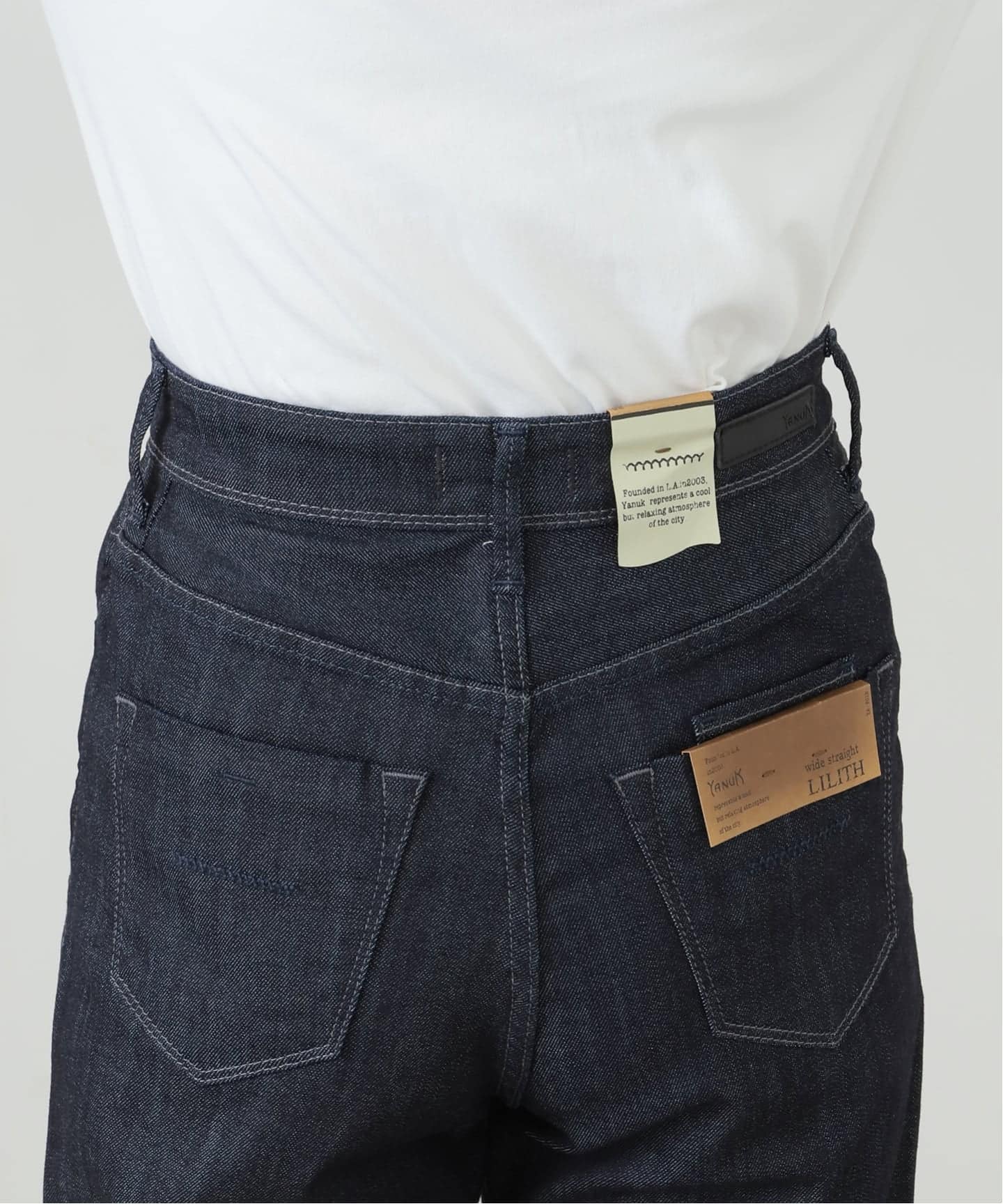YANUK LILITH ワイドストレート 57153077 OWI（デニムパンツ