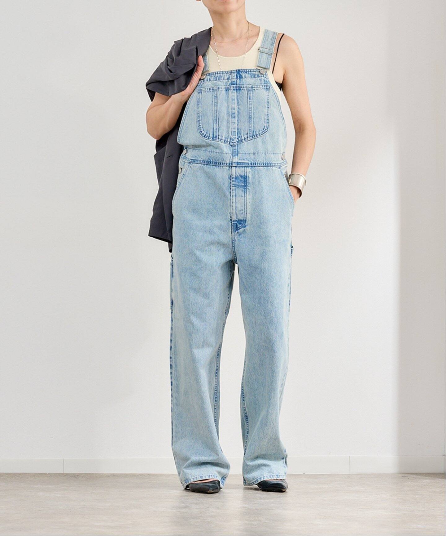 CLANE WAIST ADJUST OVERALLS 18112-5042（サロペット