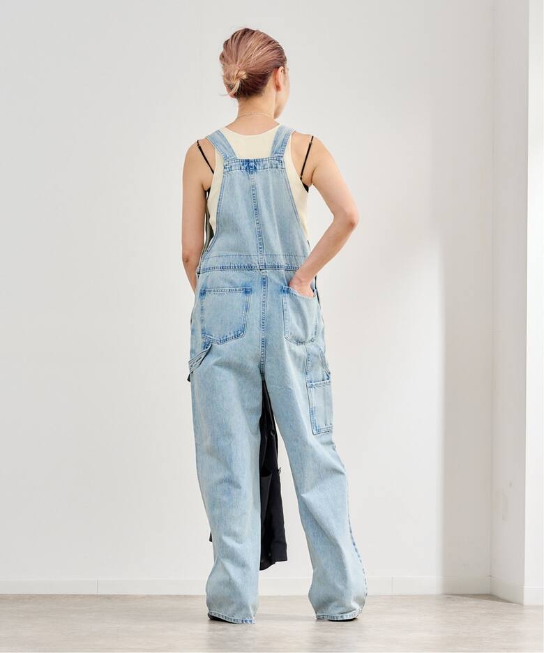 CLANE WAIST ADJUST OVERALLS 18112-5042（サロペット／オーバーオール  