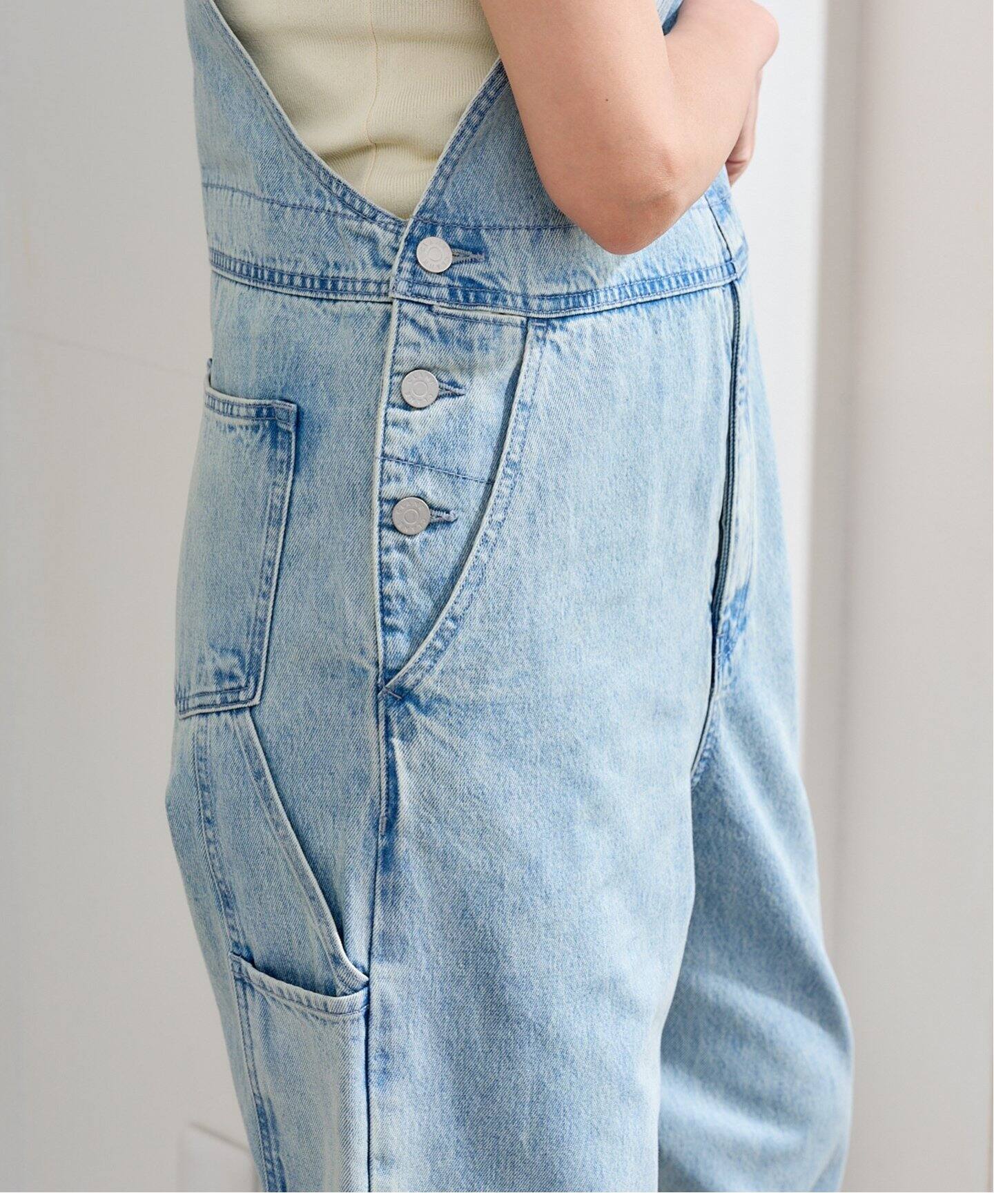 CLANE WAIST ADJUST OVERALLS 18112-5042（サロペット／オーバーオール 