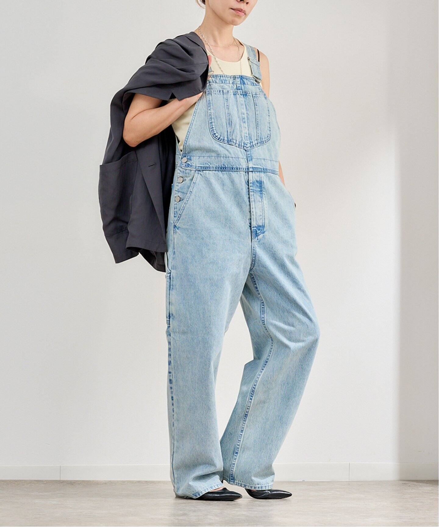 CLANE WAIST ADJUST OVERALLS 18112-5042（サロペット／オーバーオール