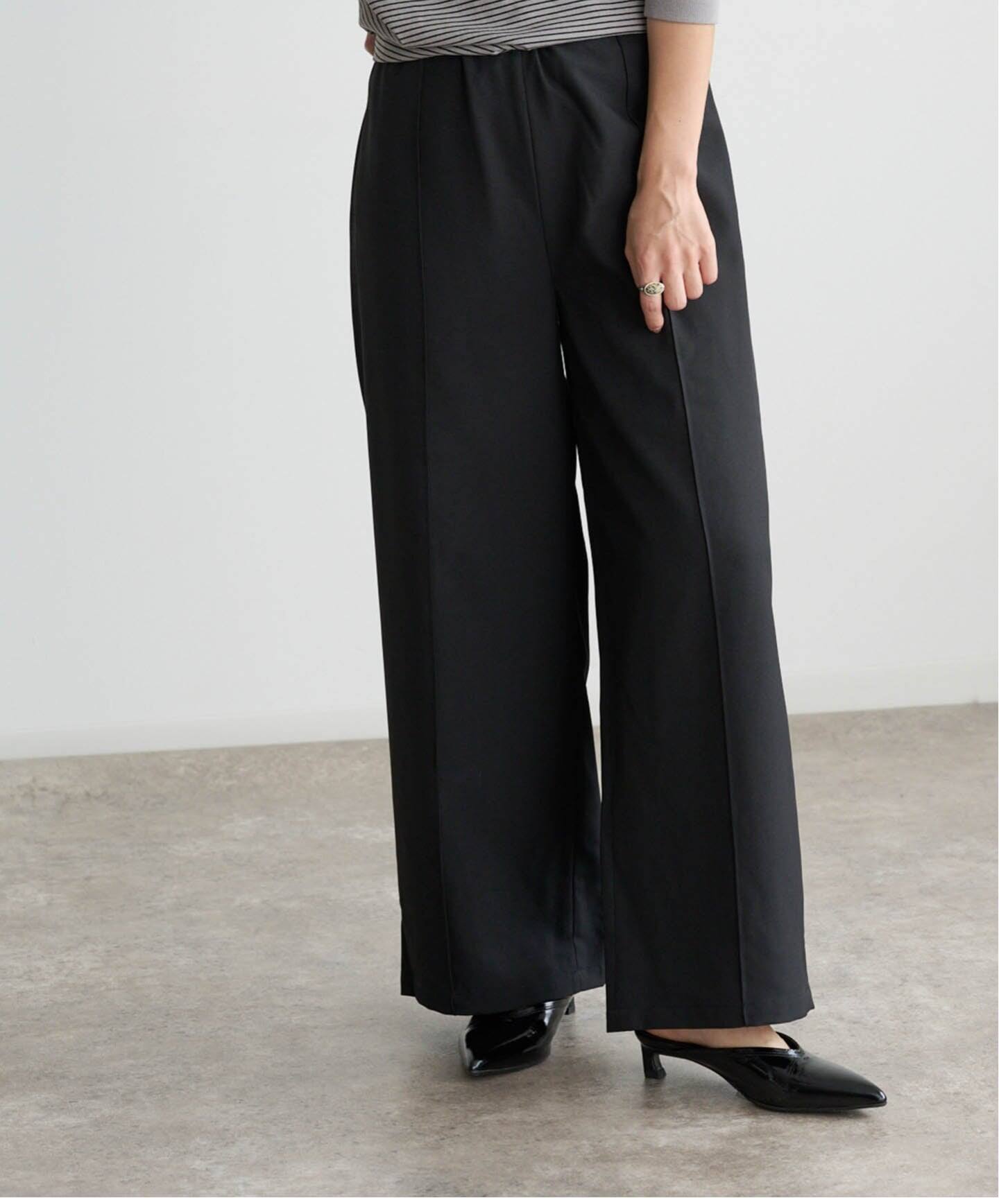 anuke Pintuck Wide Pants 62520730（スラックス）｜BOICE FROM