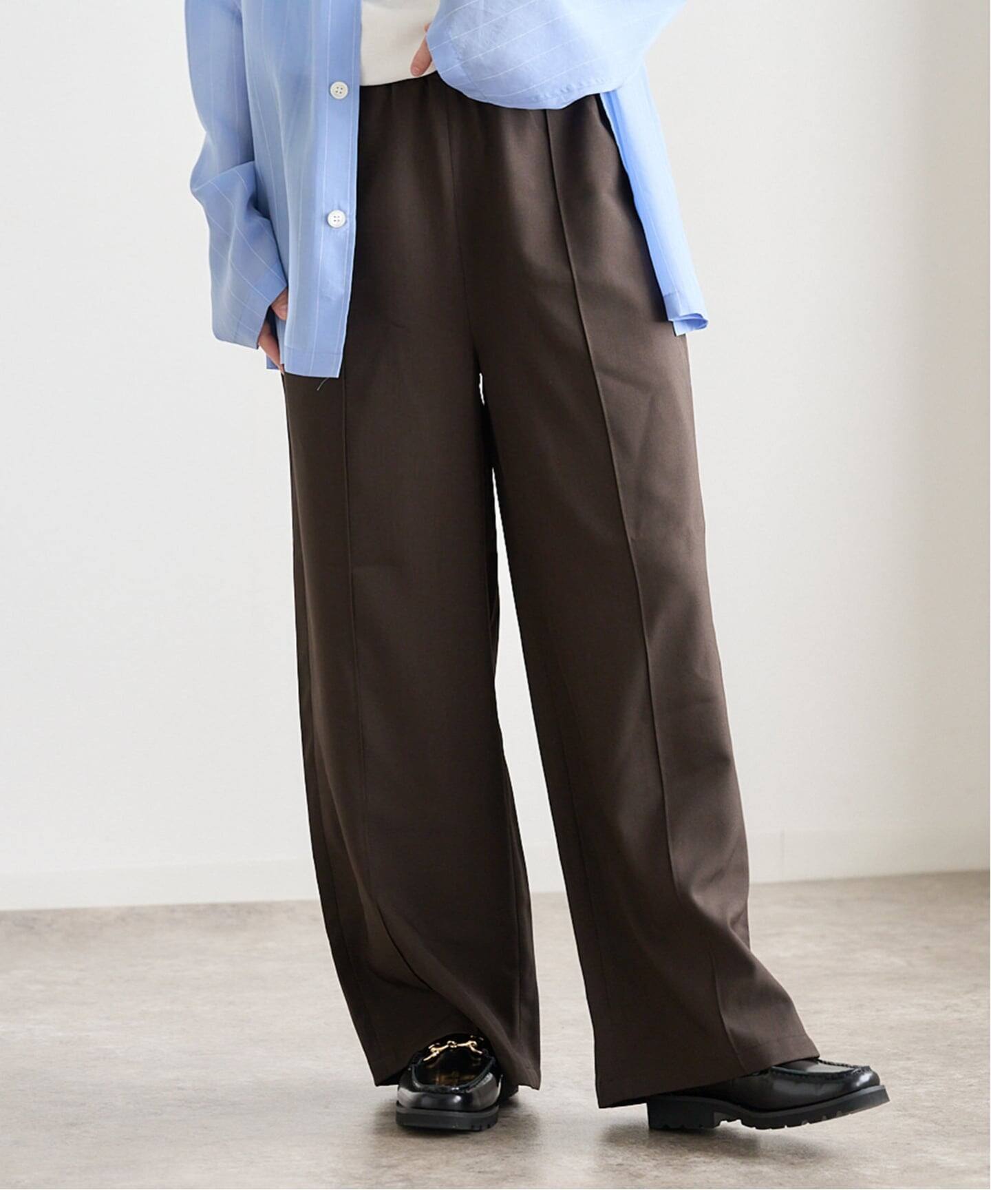 anuke Pintuck Wide Pants 62520730（スラックス）｜BOICE FROM