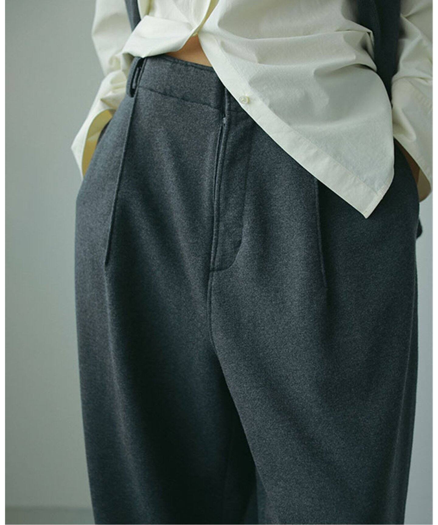 ETRE TOKYO スウェットタックパンツ 1225120034（スラックス）｜BOICE 