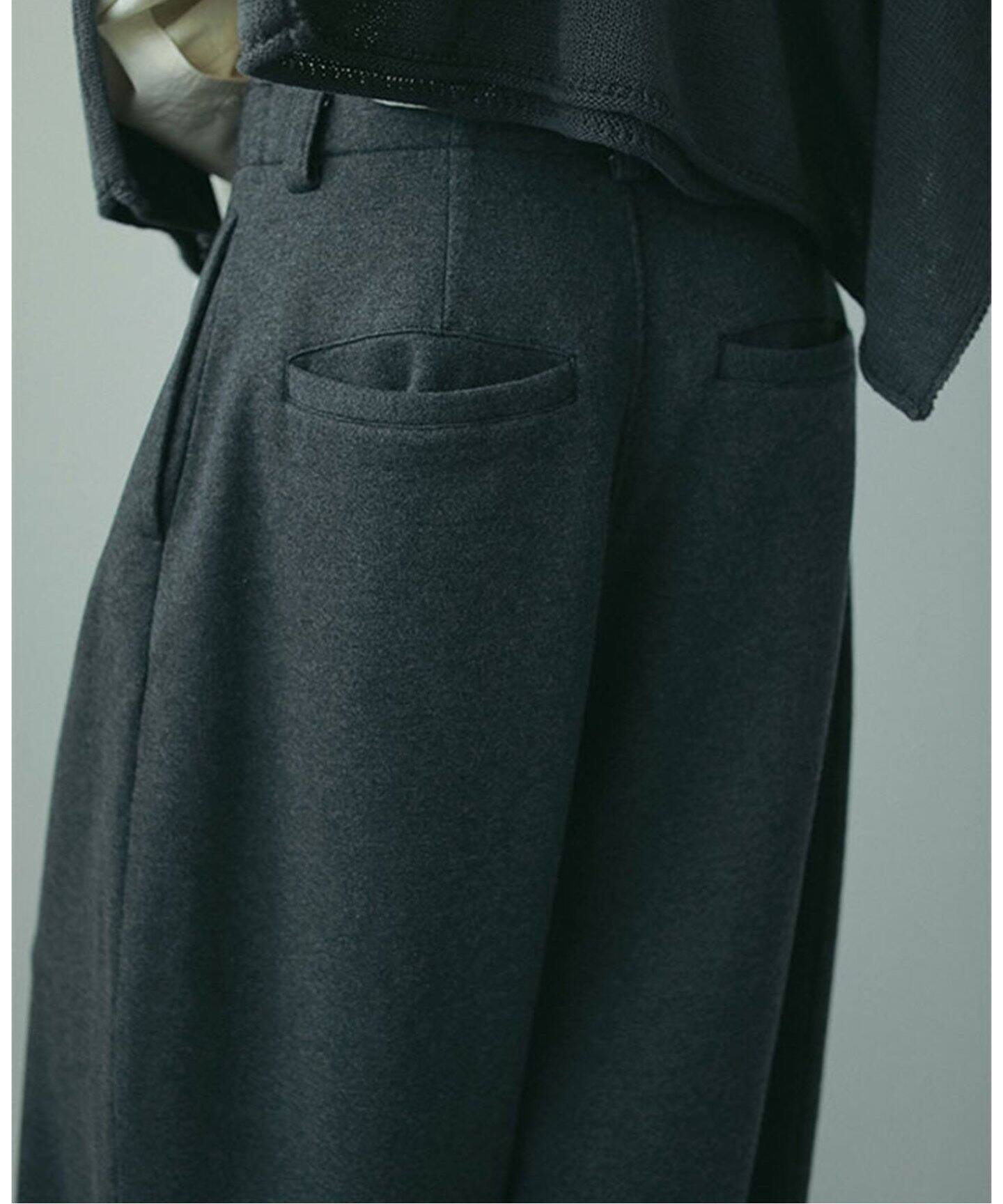 ETRE TOKYO スウェットタックパンツ 1225120034（スラックス）｜BOICE 