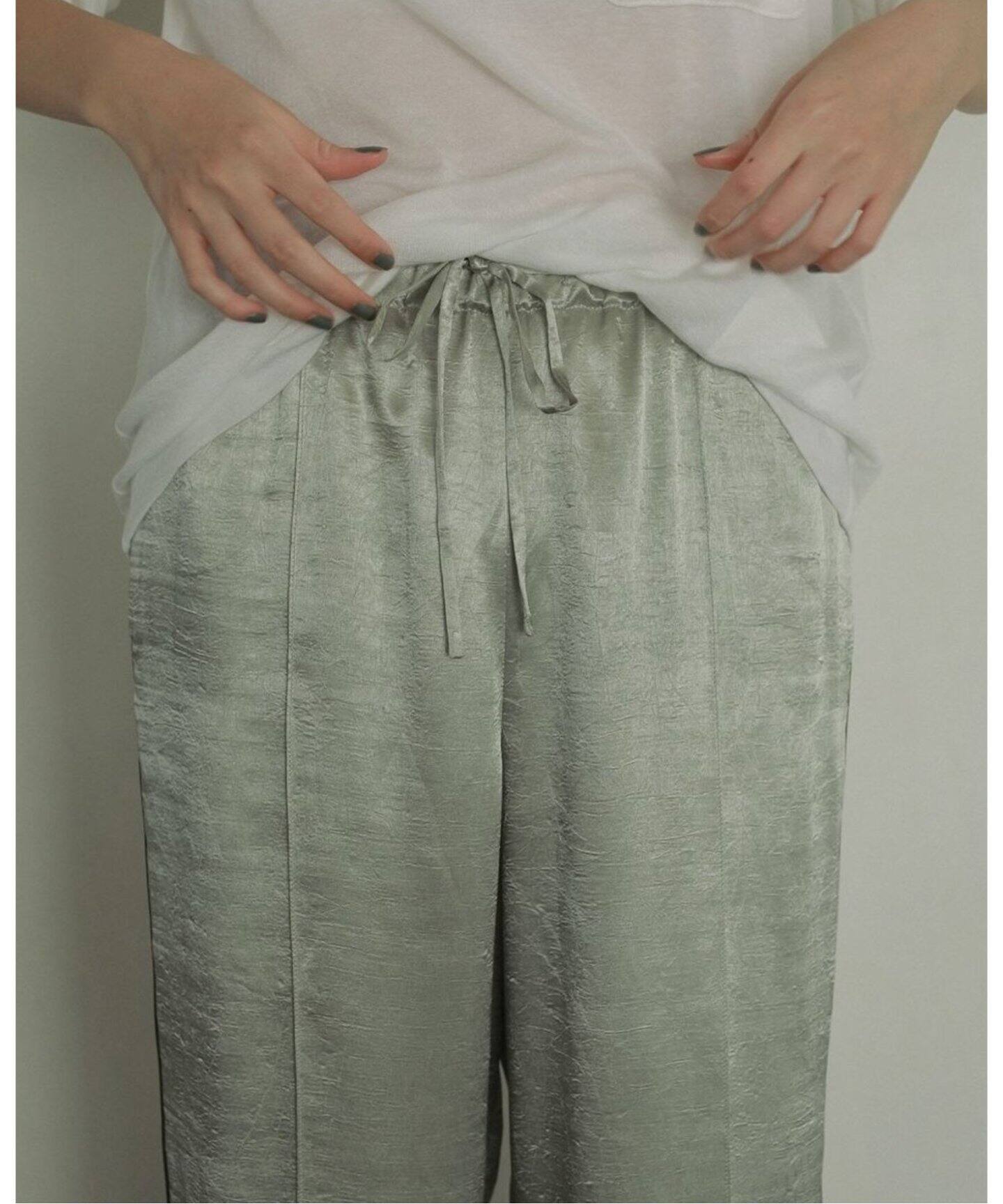 anuke Piping Satin Pants 62510704（その他パンツ）｜BOICE