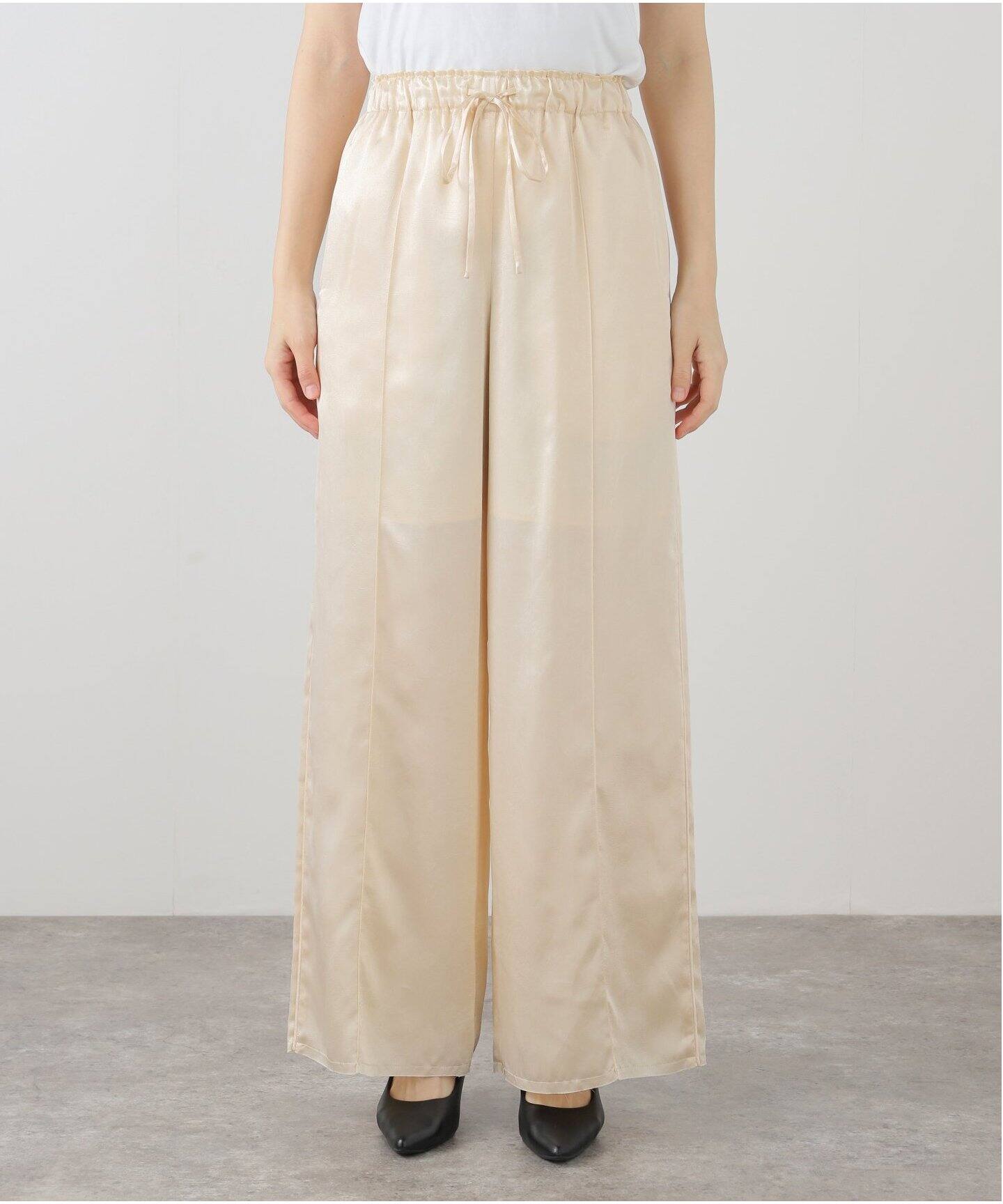 anuke Piping Satin Pants 62510704（その他パンツ）｜BOICE