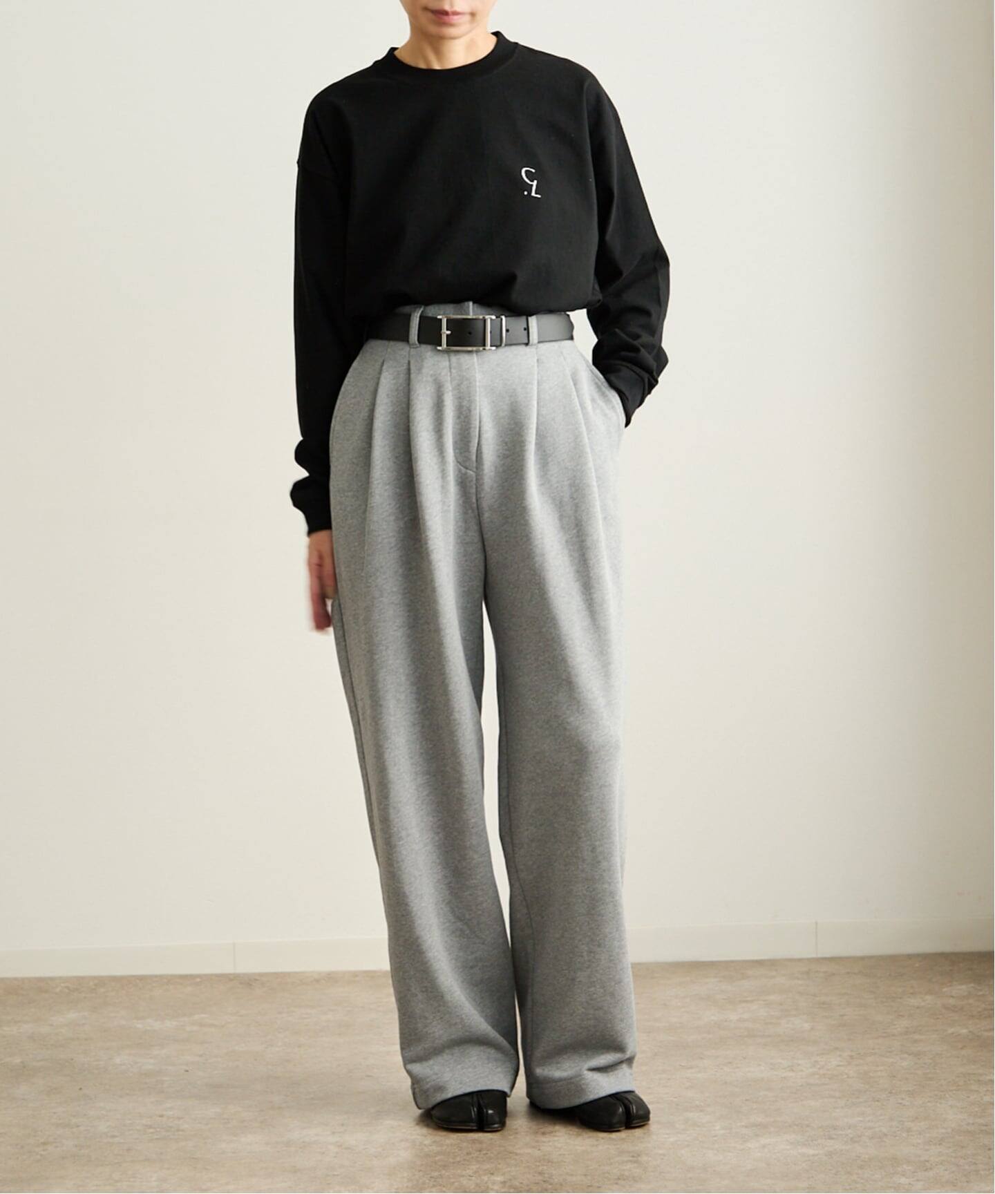 CLANE TWO TUCK SWEAT PANTS（スウェットパンツ）｜BOICE FROM