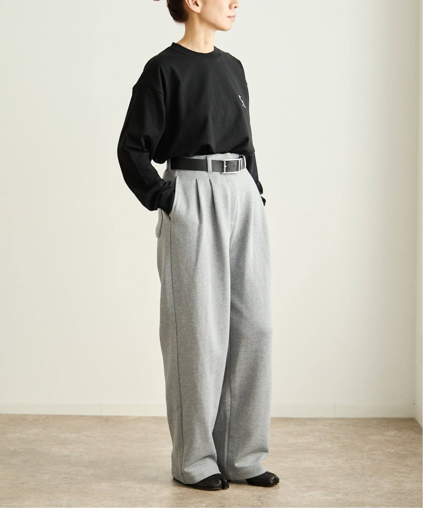 CLANE TWO TUCK SWEAT PANTS（スウェットパンツ）｜BOICE FROM