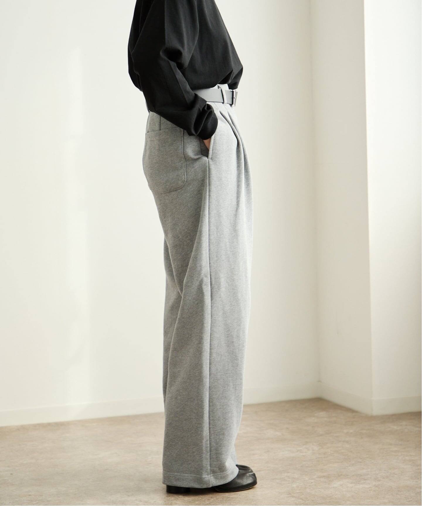 CLANE TWO TUCK SWEAT PANTS（スウェットパンツ）｜BOICE FROM