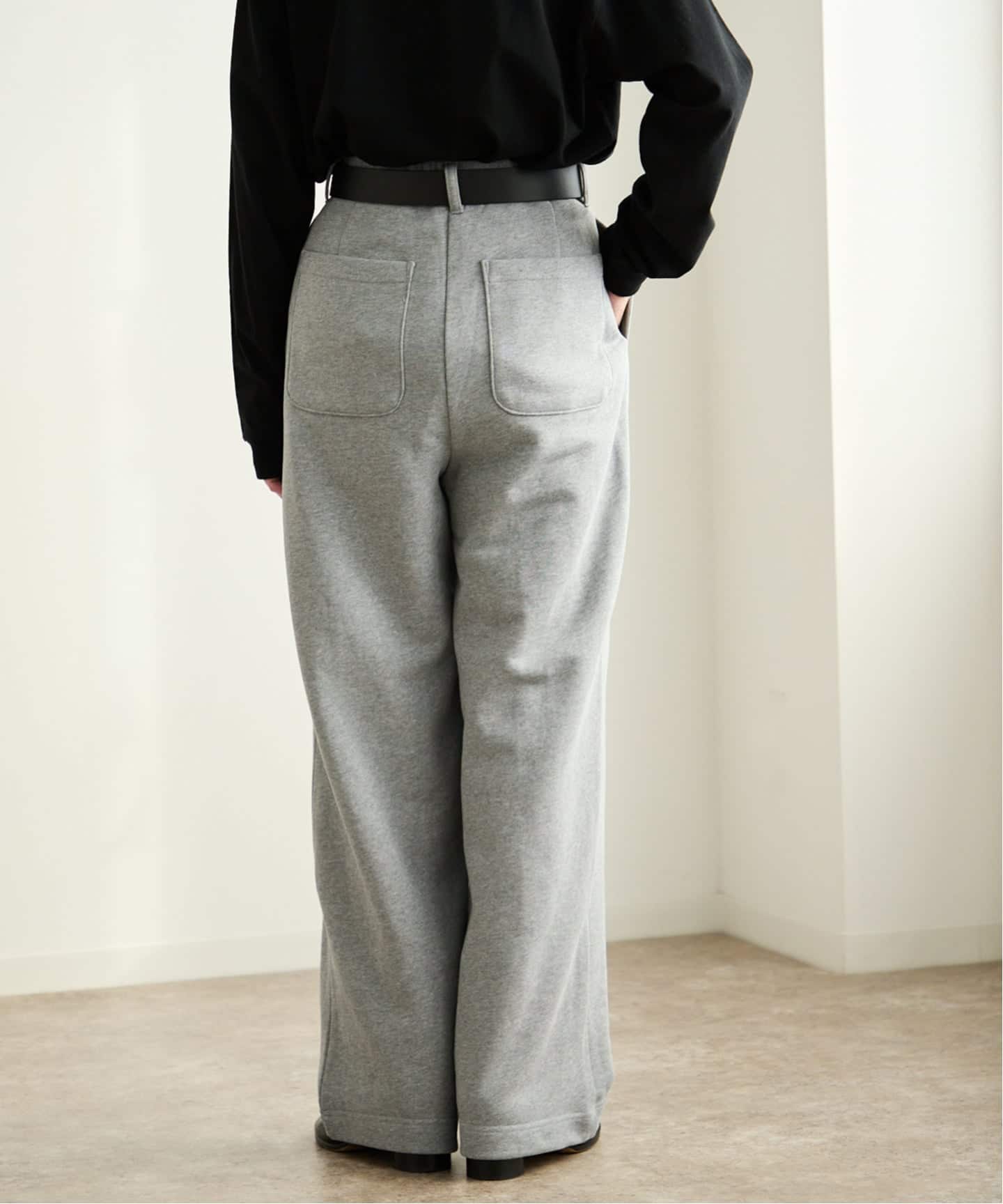 CLANE TWO TUCK SWEAT PANTS（スウェットパンツ）｜BOICE FROM