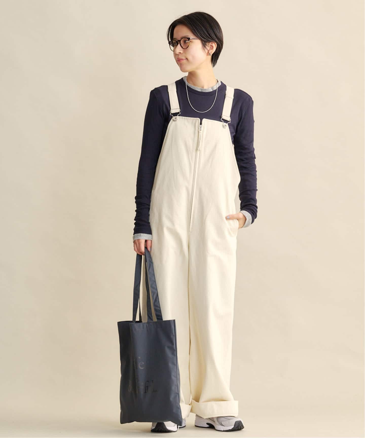 TODAYFUL トゥデイフル Frontzip Twill Salopette TODAYFUL(トゥデイフル) / Life's online store（ライフズ