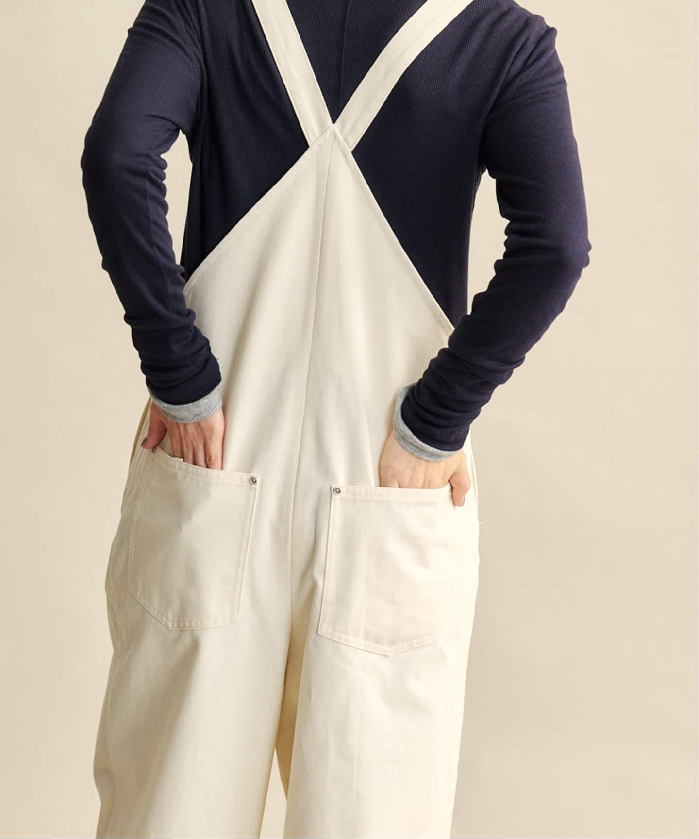 TODAYFUL Frontzip Twill Salopette（サロペット