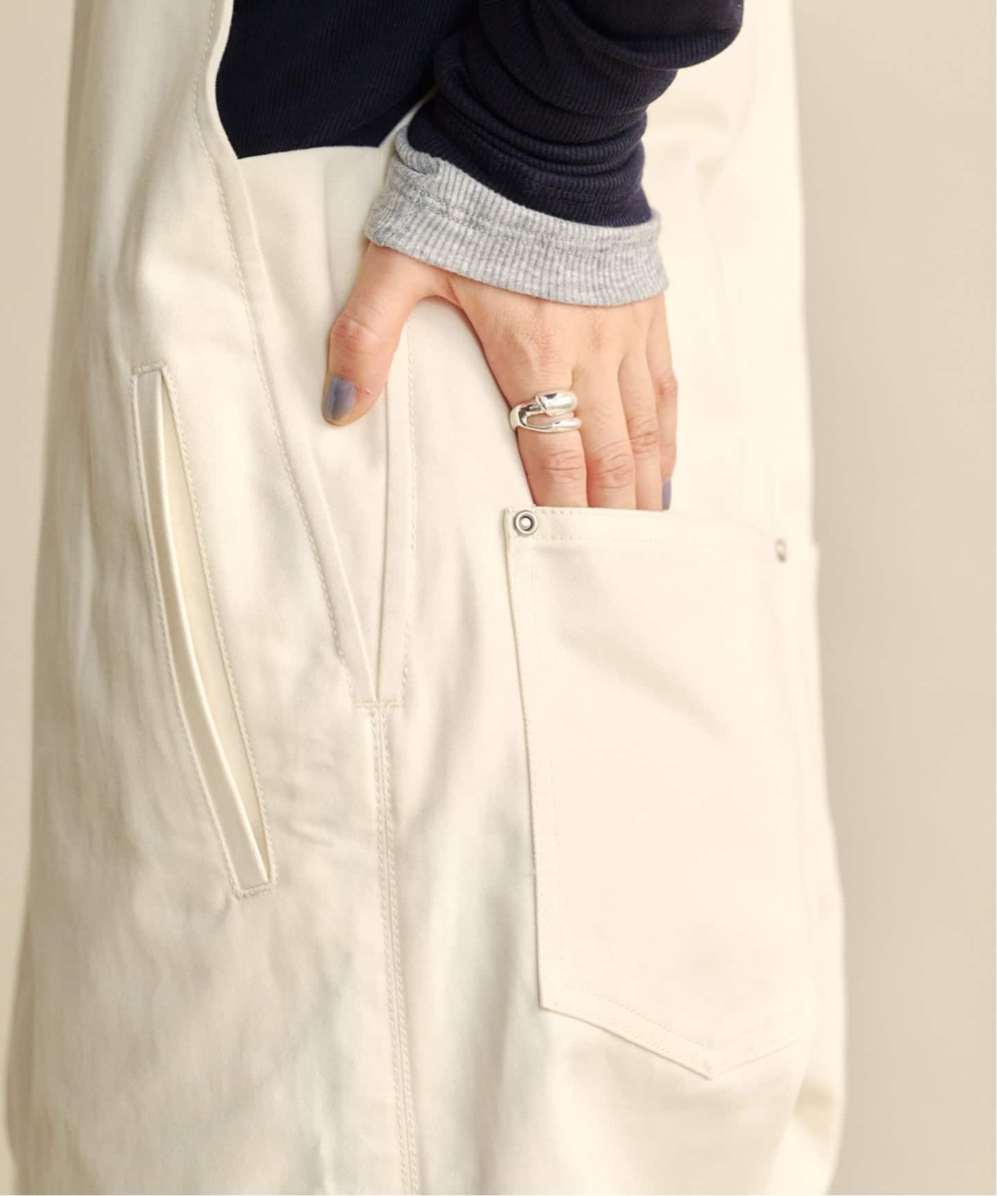 TODAYFUL Frontzip Twill Salopette（サロペット