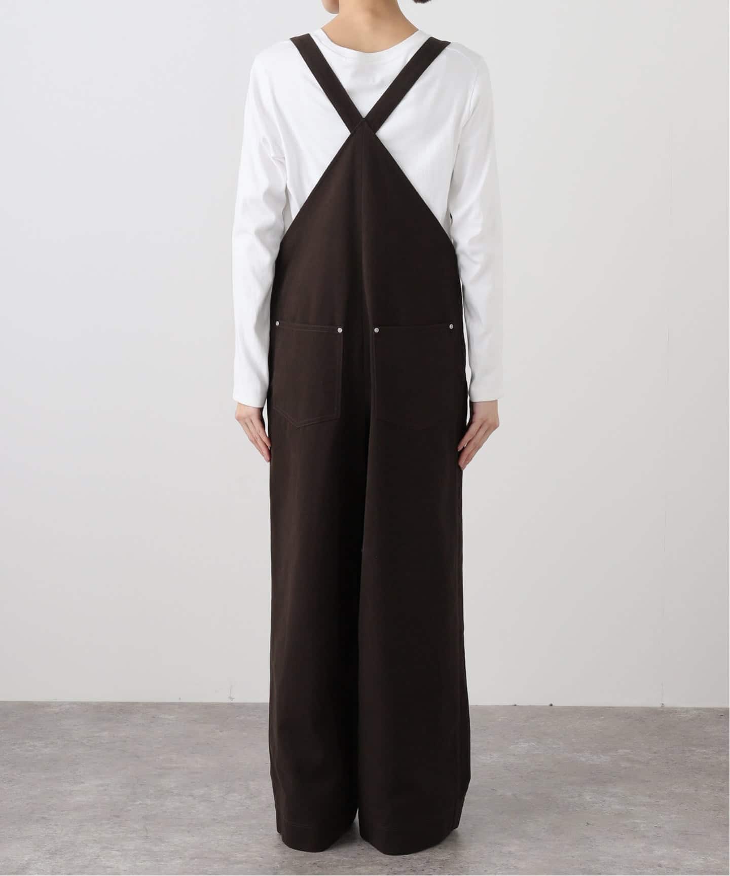 サロペット・オーバーオール・オールインワン Frontzip Cotton Salopette TODAYFUL TODAYFUL（トゥデイフル）の「TODAYFUL Frontzip Cotton