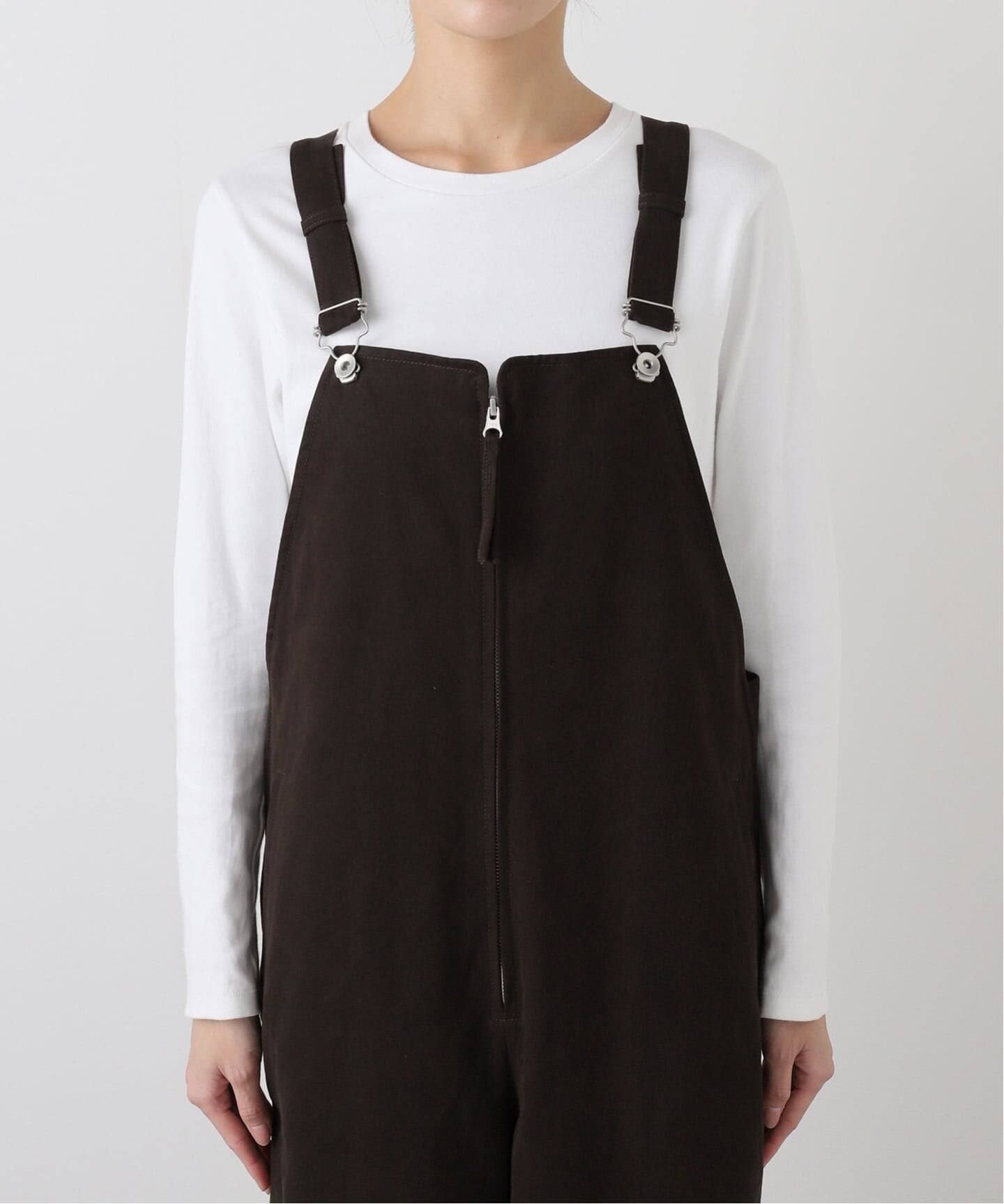 TODAYFUL Frontzip Twill Salopette（サロペット／オーバーオール