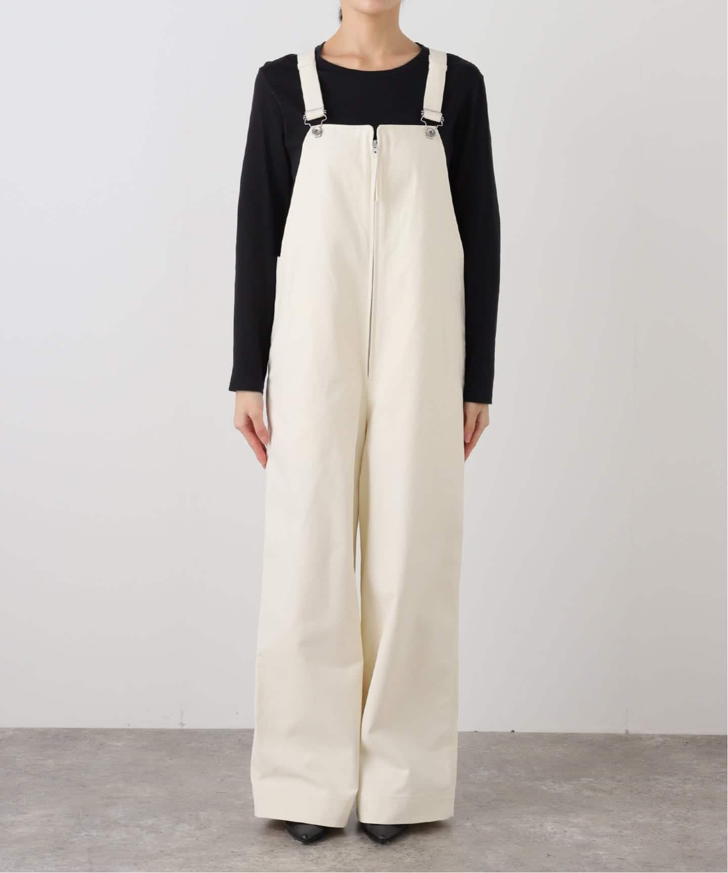 TODAYFUL Frontzip Twill Salopette（サロペット／オーバーオール