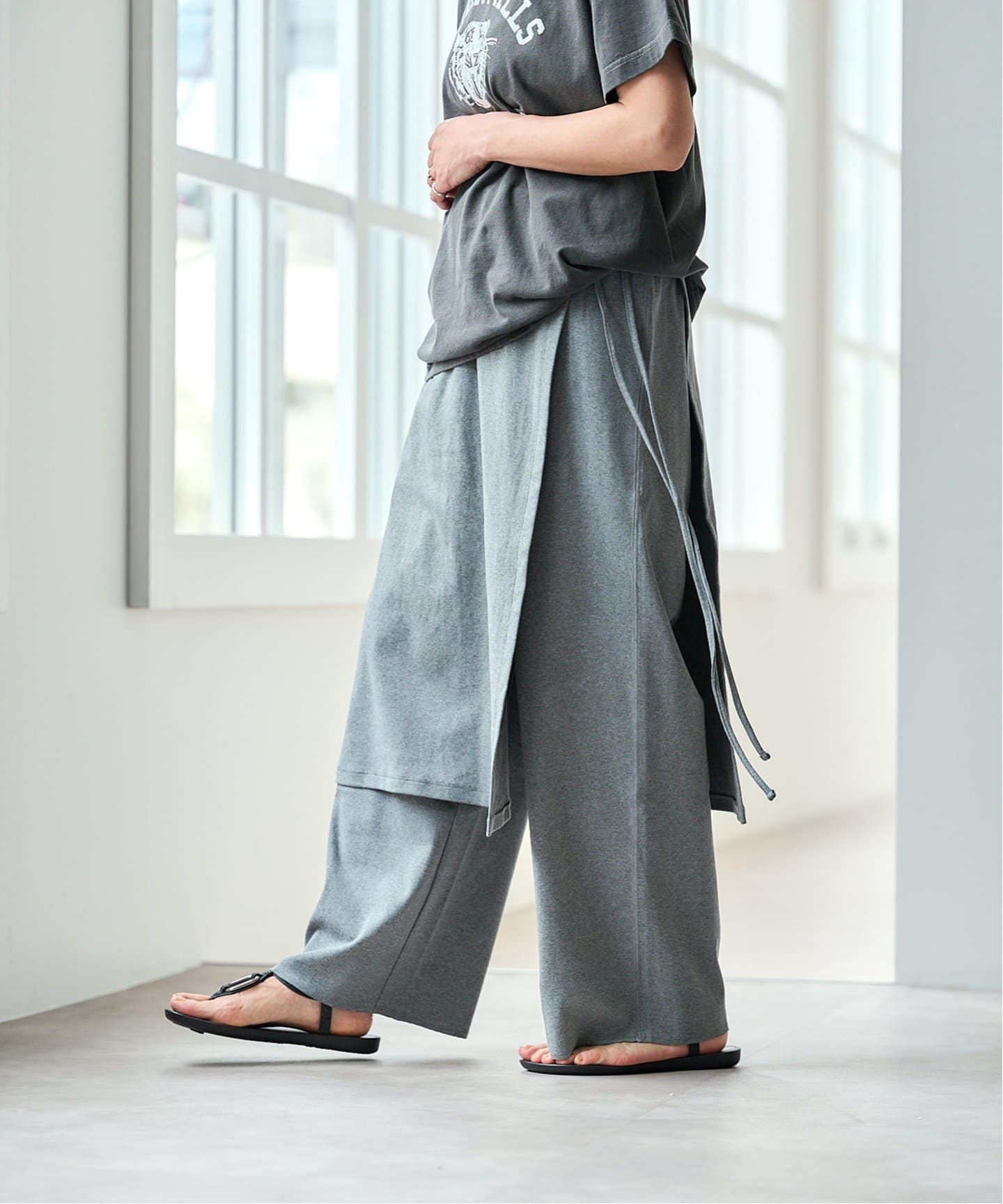 anuke Layered Cut Pants 62510722（その他パンツ）｜BOICE FROM