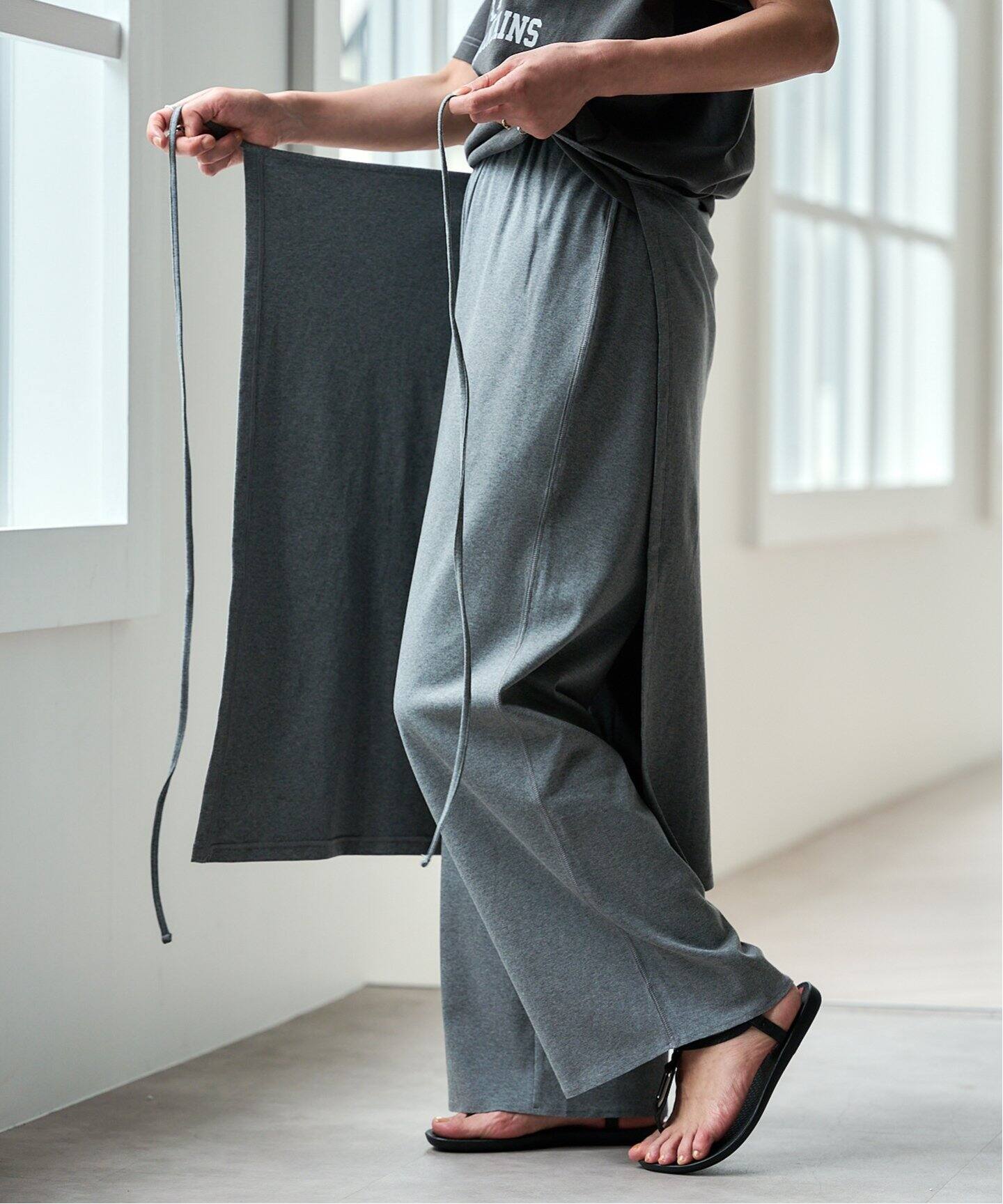 anuke】 Layered Cut Pants ànuke online store（アンヌーク